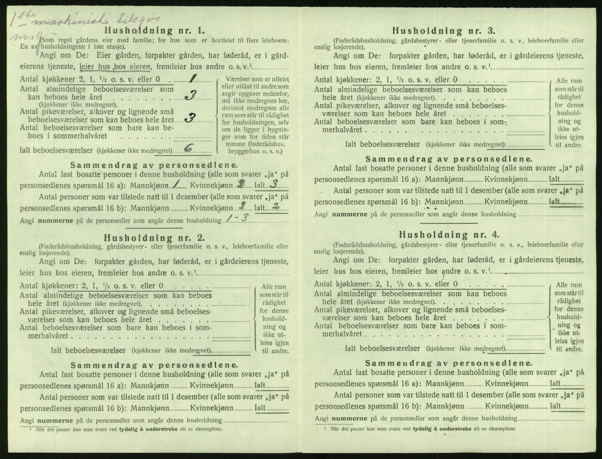 SAK, Folketelling 1920 for 0915 Dypvåg herred, 1920, s. 50