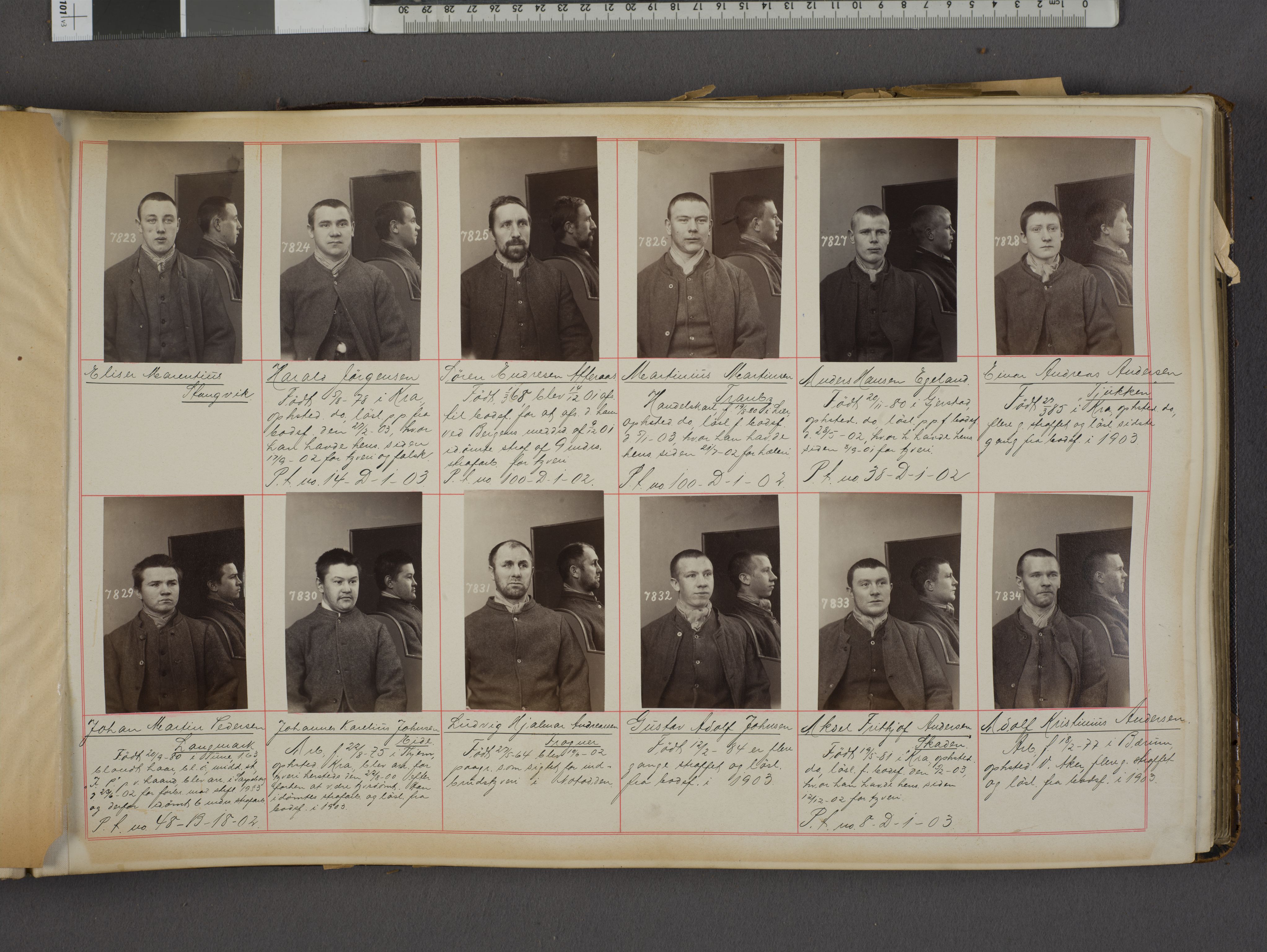 Oslo politikammer, Kriminalavdelingen, AV/SAO-A-11137/U/Ua/L0008: Forbryteralbum, 1902-1904, s. 15