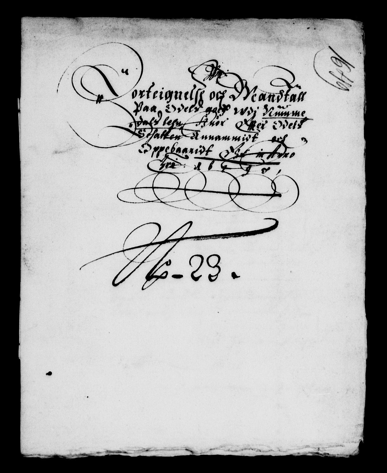 Rentekammeret inntil 1814, Reviderte regnskaper, Lensregnskaper, AV/RA-EA-5023/R/Rb/Rbw/L0097: Trondheim len, 1649