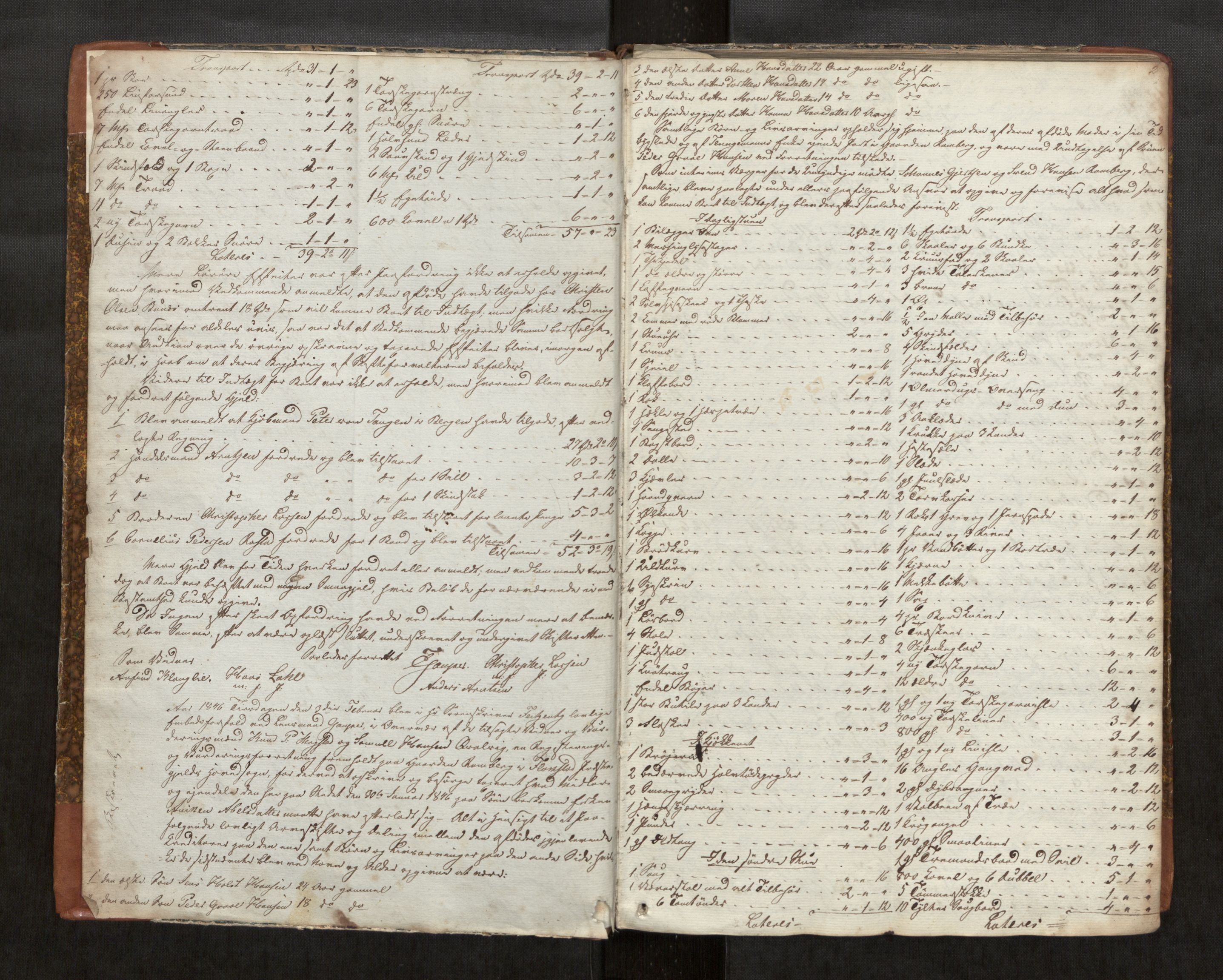 Vesterålen sorenskriveri, AV/SAT-A-4180/1/3/3C/L0001: Skifteregistreringsprotokoll, 1846-1859, s. 2