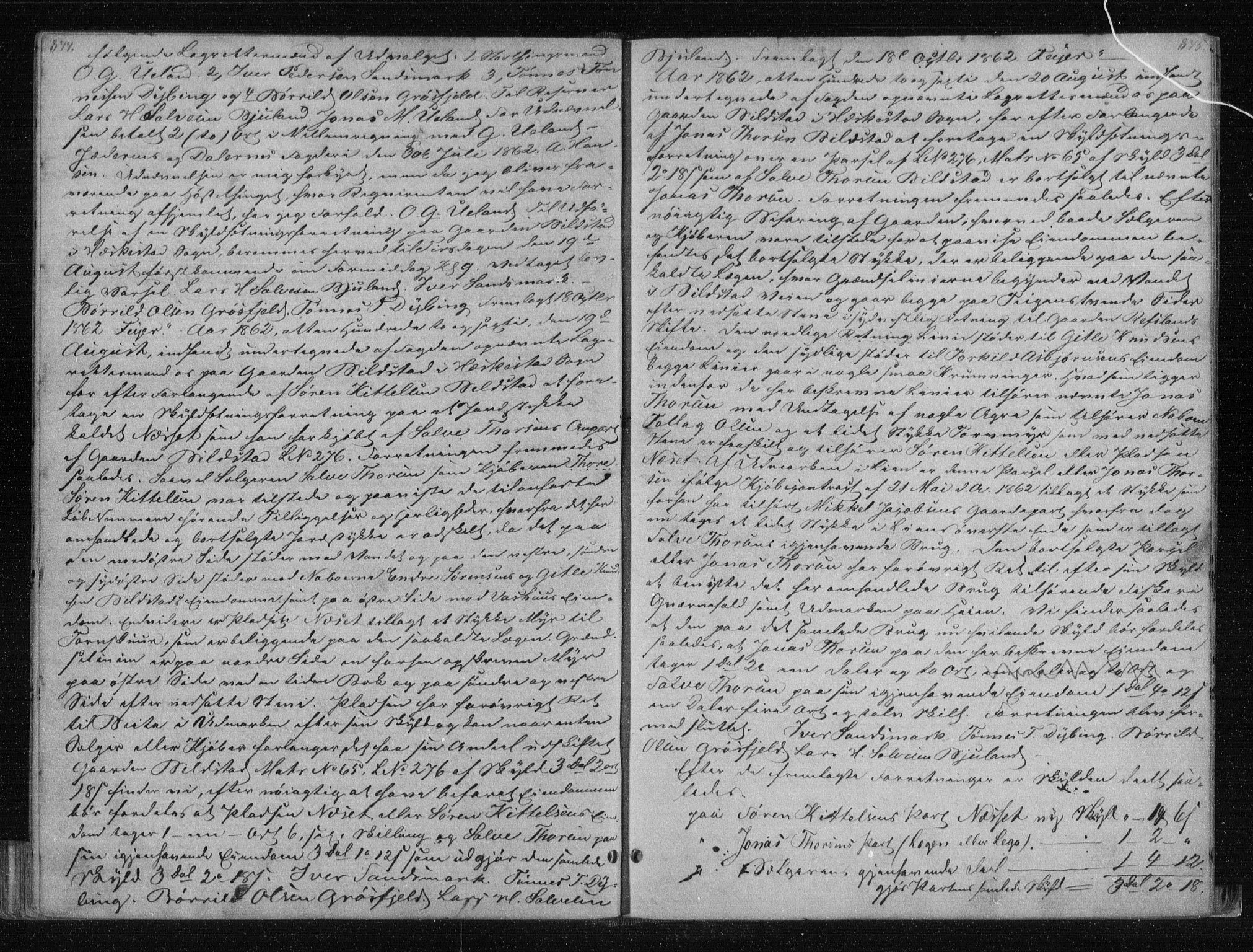 Jæren og Dalane sorenskriveri, AV/SAST-A-100306/4/41/41BA/L0007: Pantebok nr. 5, 1859-1863, s. 844-845