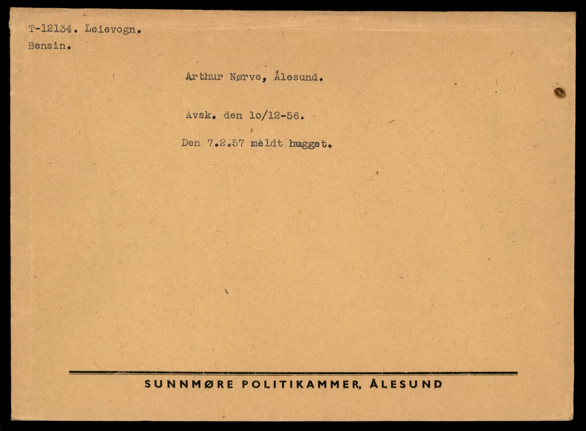 Møre og Romsdal vegkontor - Ålesund trafikkstasjon, AV/SAT-A-4099/F/Fe/L0032: Registreringskort for kjøretøy T 11997 - T 12149, 1927-1998, s. 3341