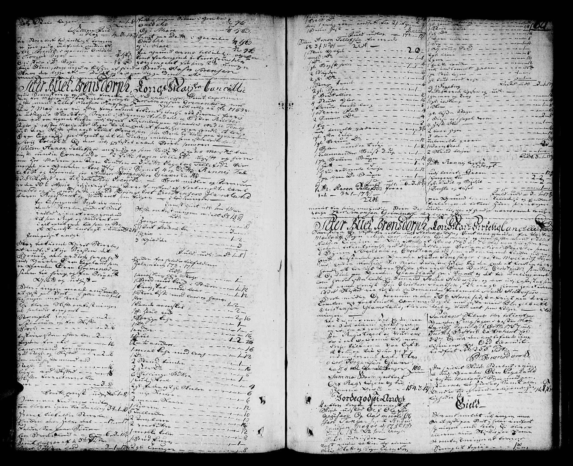 Nedenes sorenskriveri før 1824, SAK/1221-0007/H/Hc/L0028: Skifteprotokoll med register nr 20a, 1760-1763, s. 620b-621a