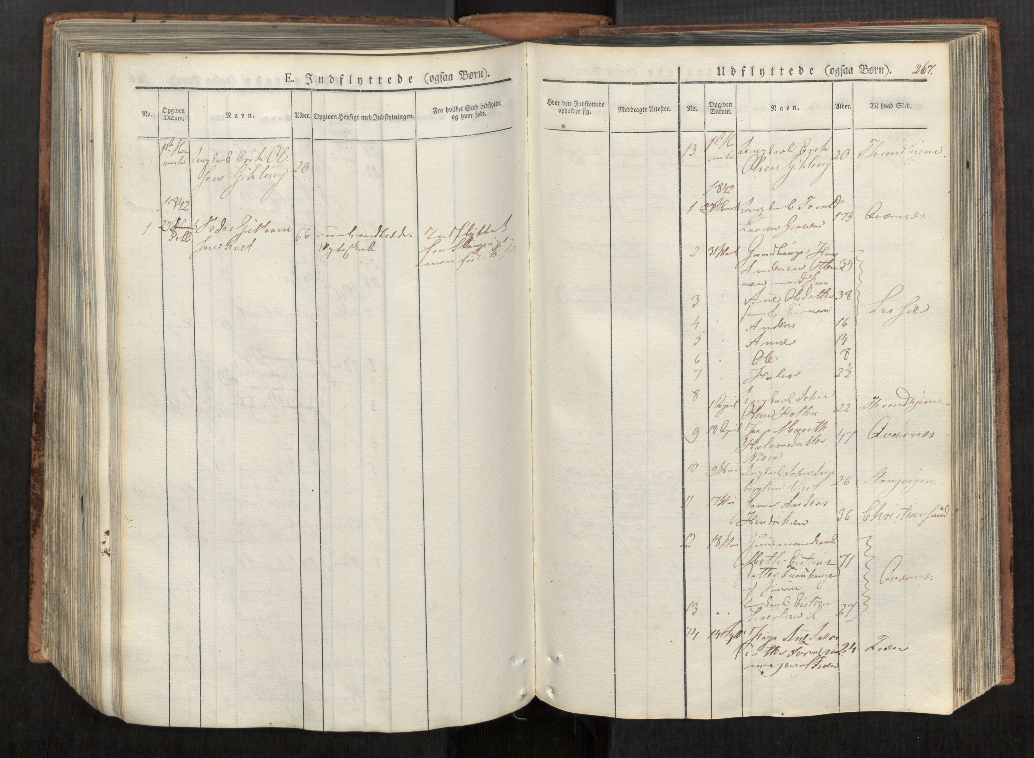 Ministerialprotokoller, klokkerbøker og fødselsregistre - Møre og Romsdal, AV/SAT-A-1454/590/L1012: Ministerialbok nr. 590A04, 1832-1846, s. 267