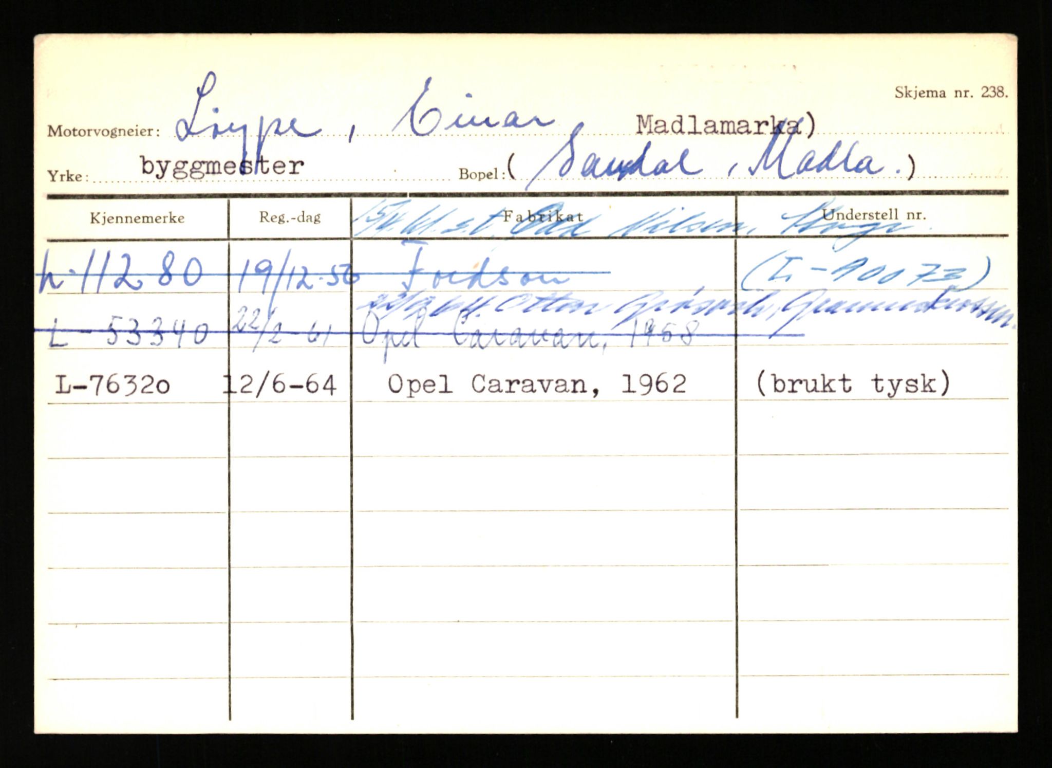 Stavanger trafikkstasjon, AV/SAST-A-101942/0/H/L0024: Lyberg - Melgård, 1930-1971, s. 1129