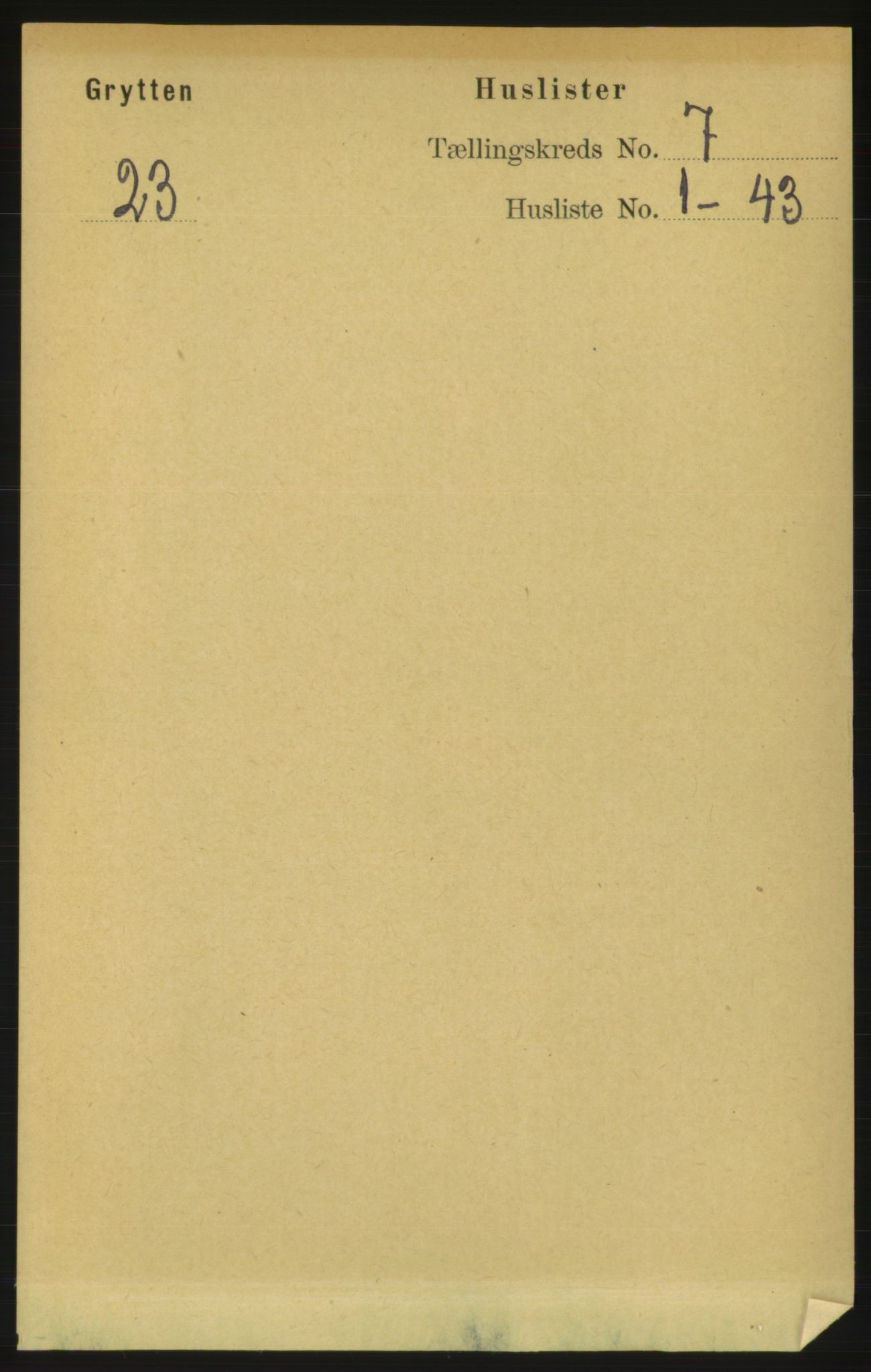 RA, Folketelling 1891 for 1539 Grytten herred, 1891, s. 2818