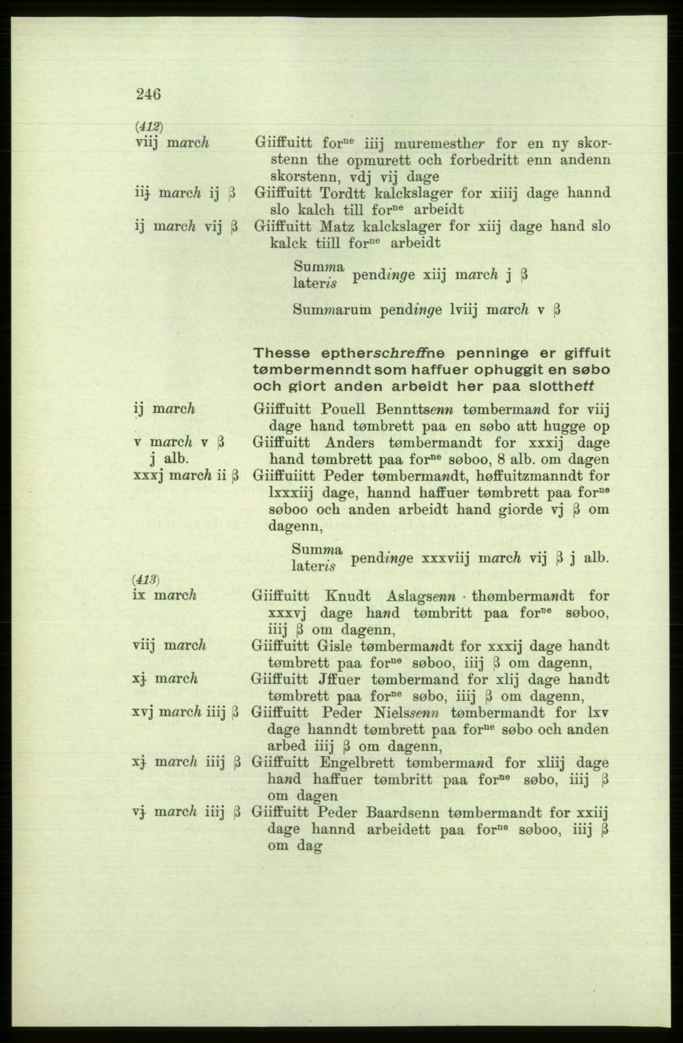 Publikasjoner utgitt av Arkivverket, PUBL/PUBL-001/C/0002: Bind 2: Rekneskap for Akershus len 1560-1561, 1560-1561, s. 246