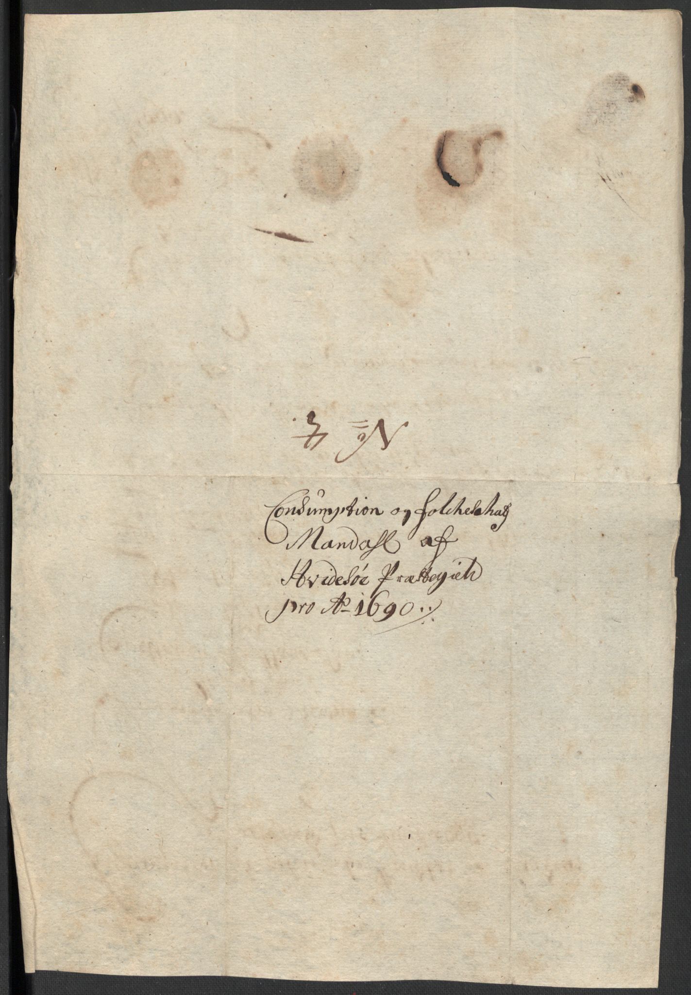 Rentekammeret inntil 1814, Reviderte regnskaper, Fogderegnskap, AV/RA-EA-4092/R35/L2089: Fogderegnskap Øvre og Nedre Telemark, 1690-1692, s. 91