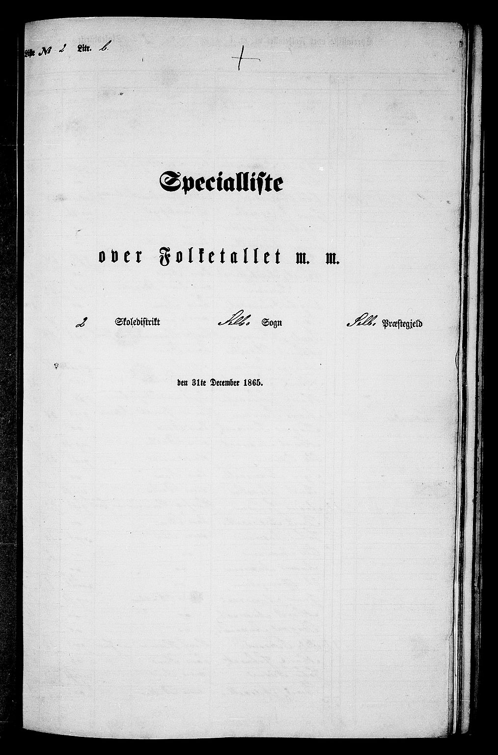 RA, Folketelling 1865 for 1664P Selbu prestegjeld, 1865, s. 30