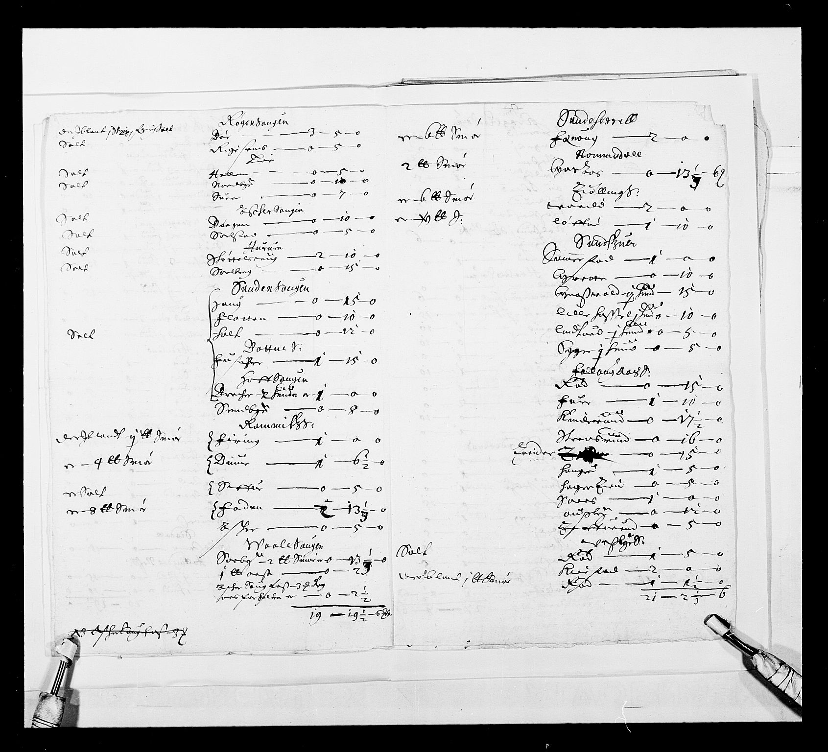 Stattholderembetet 1572-1771, AV/RA-EA-2870/Ek/L0044/0002: Forskjellig 1726-1754 og u. d.: / Forskjellige jordebøker o.l., 1600-1800, s. 6