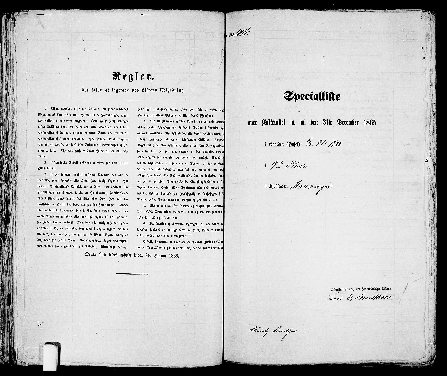 RA, Folketelling 1865 for 1103 Stavanger kjøpstad, 1865, s. 2152