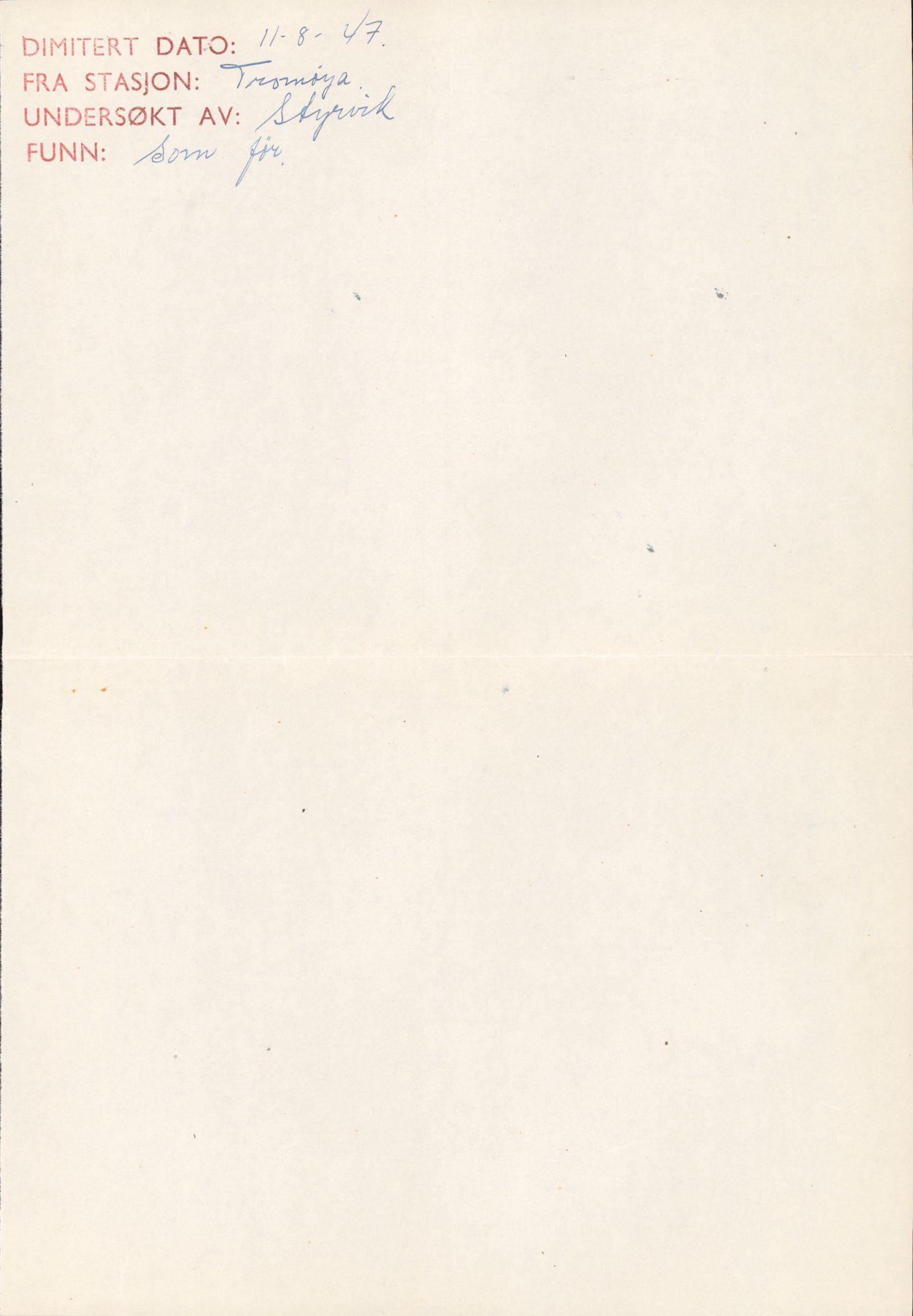 Forsvaret, Rygge hovedflystasjon, AV/RA-RAFA-2298/P/Pd/L0045: Sørensen, Reidar - Aaslid, Bergfinn - f. 1916, 1916, s. 7