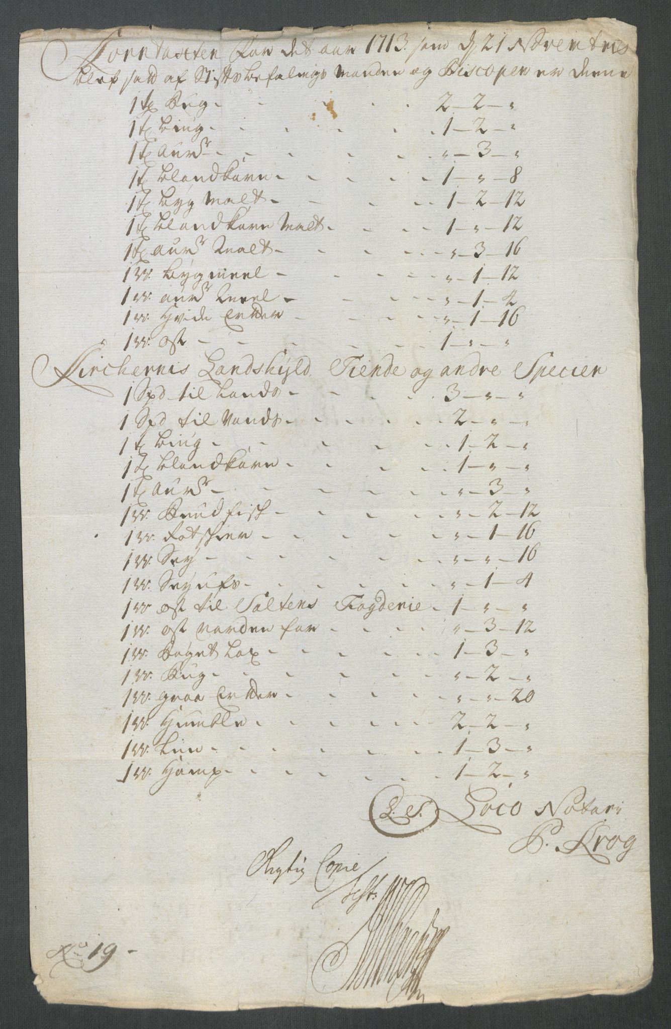 Rentekammeret inntil 1814, Reviderte regnskaper, Fogderegnskap, RA/EA-4092/R62/L4203: Fogderegnskap Stjørdal og Verdal, 1713, s. 228