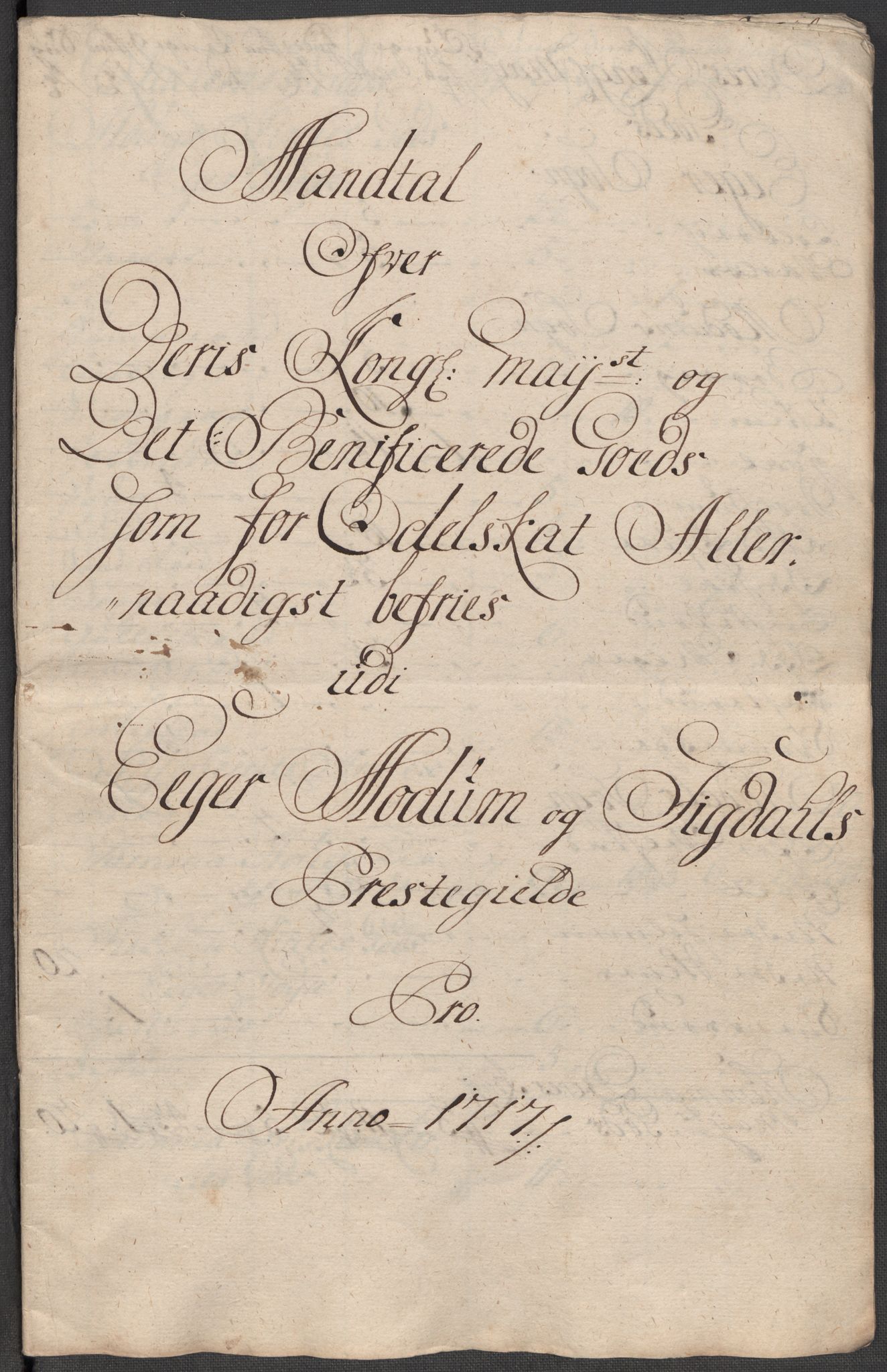 Rentekammeret inntil 1814, Reviderte regnskaper, Fogderegnskap, AV/RA-EA-4092/R31/L1711: Fogderegnskap Hurum, Røyken, Eiker, Lier og Buskerud, 1717, s. 341