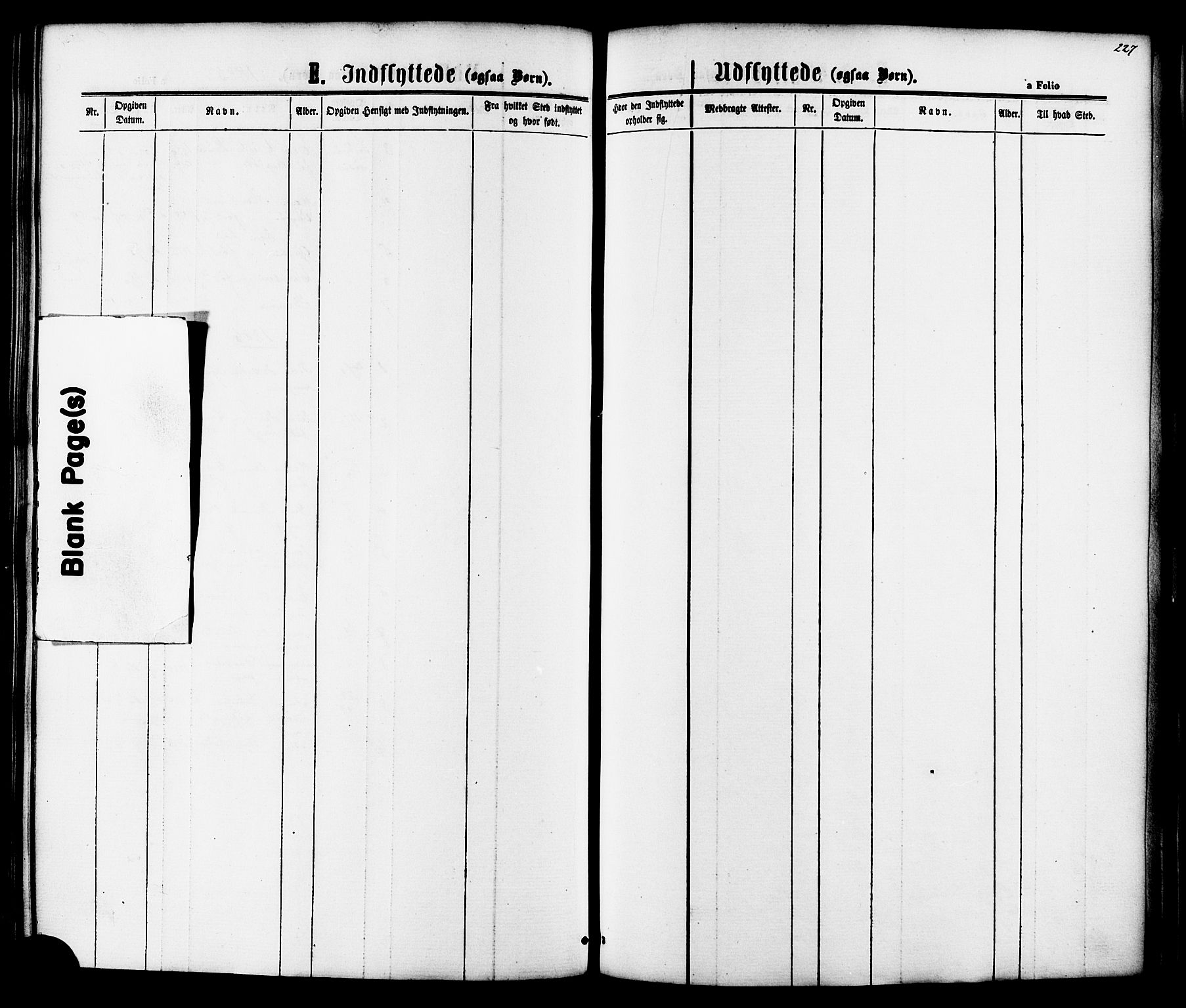 Ministerialprotokoller, klokkerbøker og fødselsregistre - Møre og Romsdal, AV/SAT-A-1454/587/L0999: Ministerialbok nr. 587A01, 1864-1886, s. 227