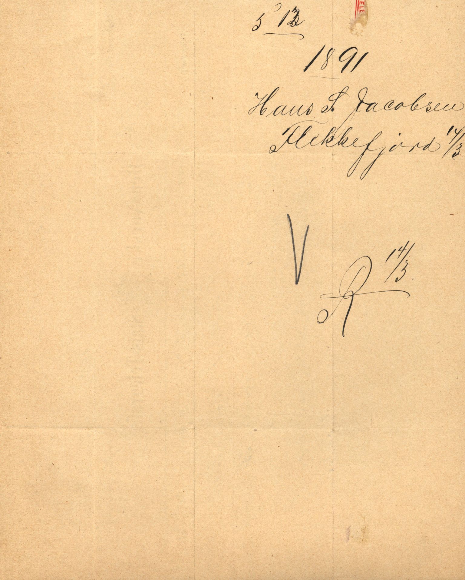 Pa 63 - Østlandske skibsassuranceforening, VEMU/A-1079/G/Ga/L0027/0001: Havaridokumenter / Magnolia, Kong Carl, Louise, Lindsay, Activ av Flekkefjord, 1891, s. 60