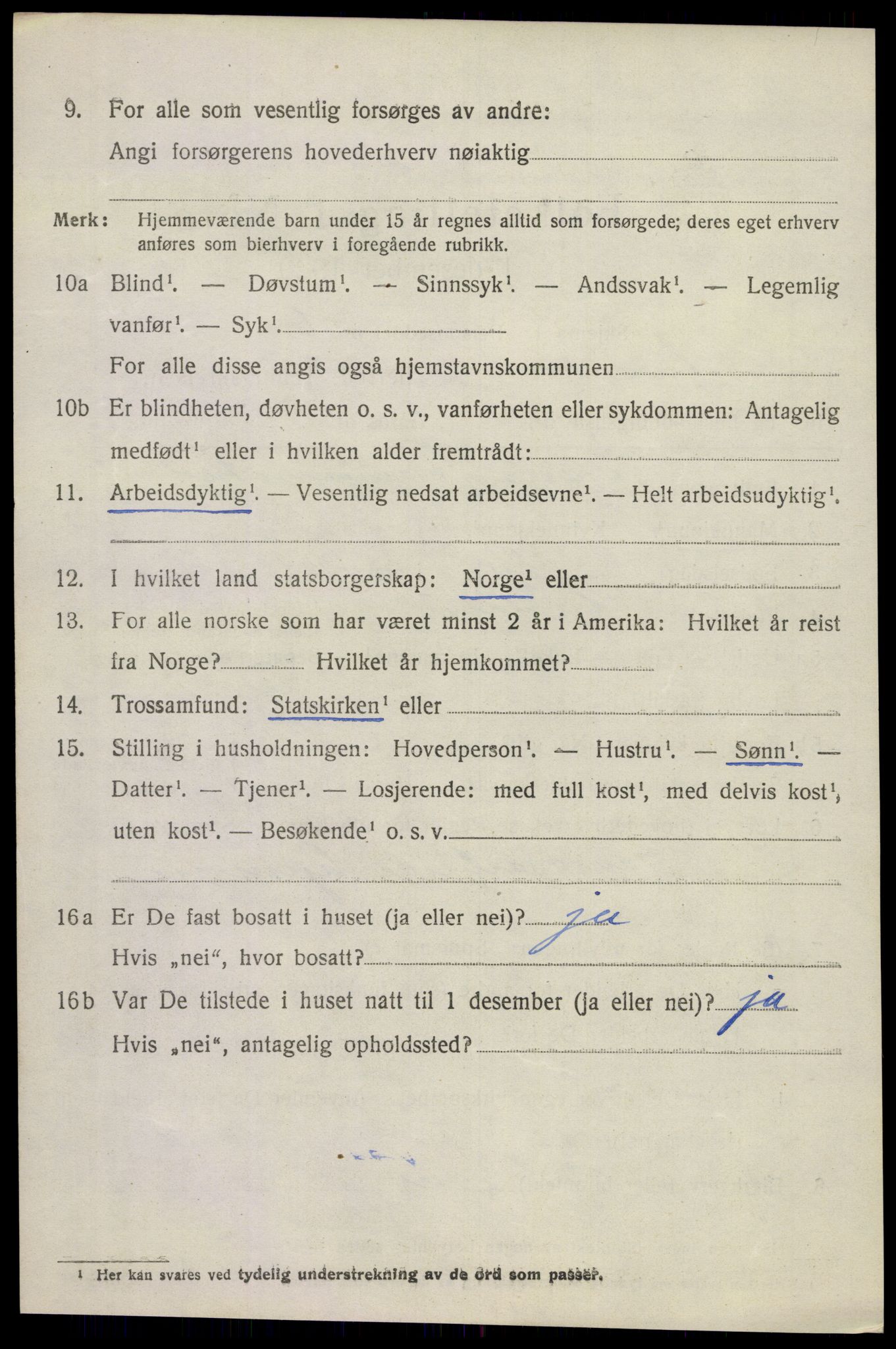 SAKO, Folketelling 1920 for 0719 Andebu herred, 1920, s. 2647