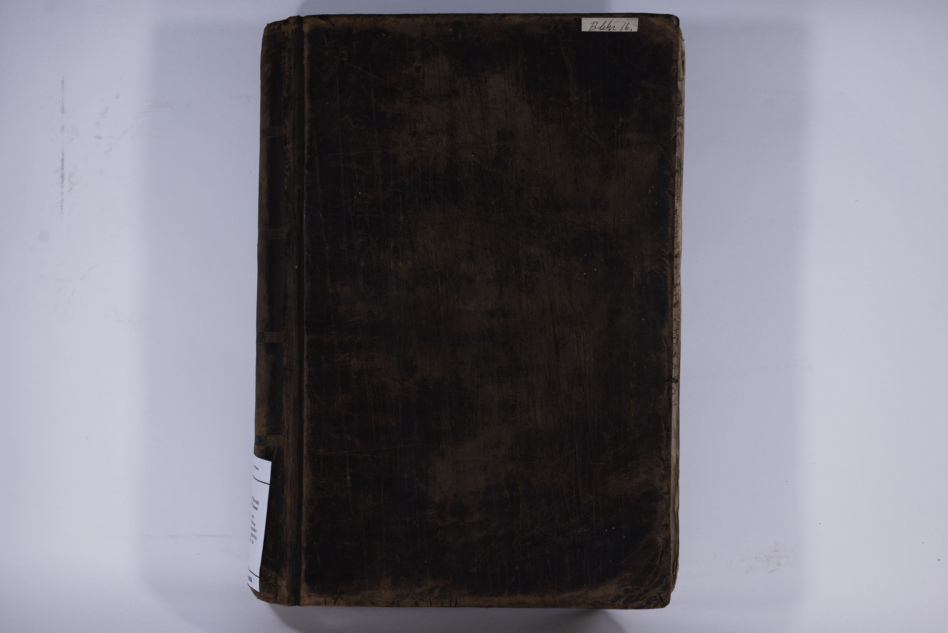 Blehr/ Kjellestad, TEMU/TGM-A-1212/R/Ra/L0006: Hugste bog, 1855-1862, s. 1