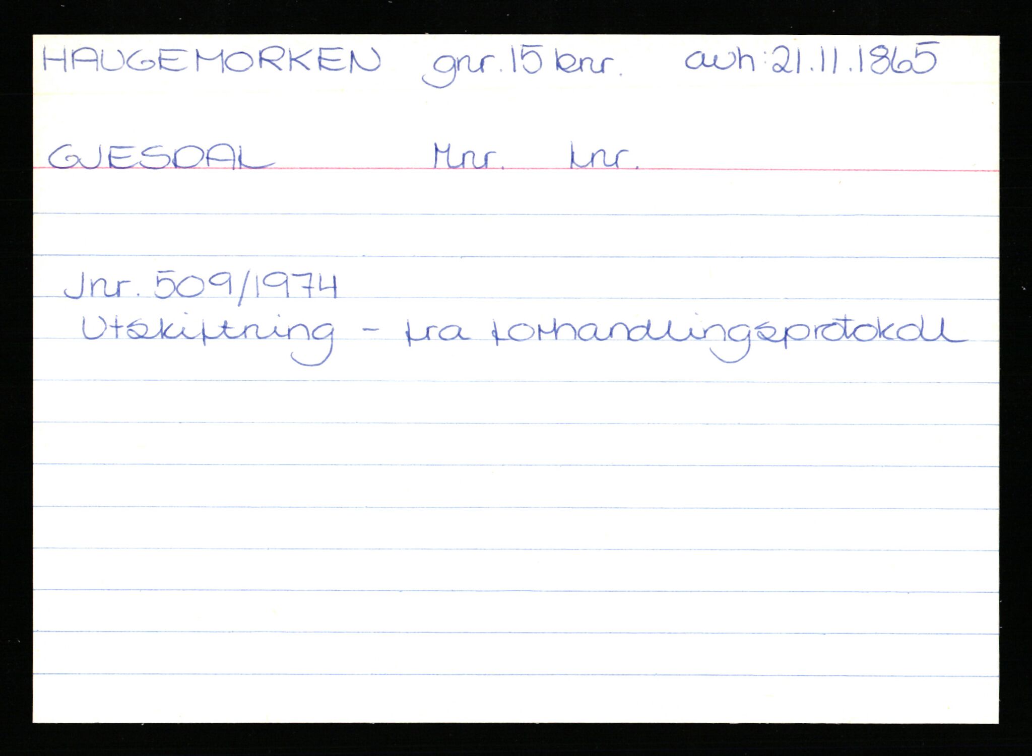 Statsarkivet i Stavanger, AV/SAST-A-101971/03/Y/Yk/L0015: Registerkort sortert etter gårdsnavn: Haneberg - Haugland nedre, 1750-1930, s. 537