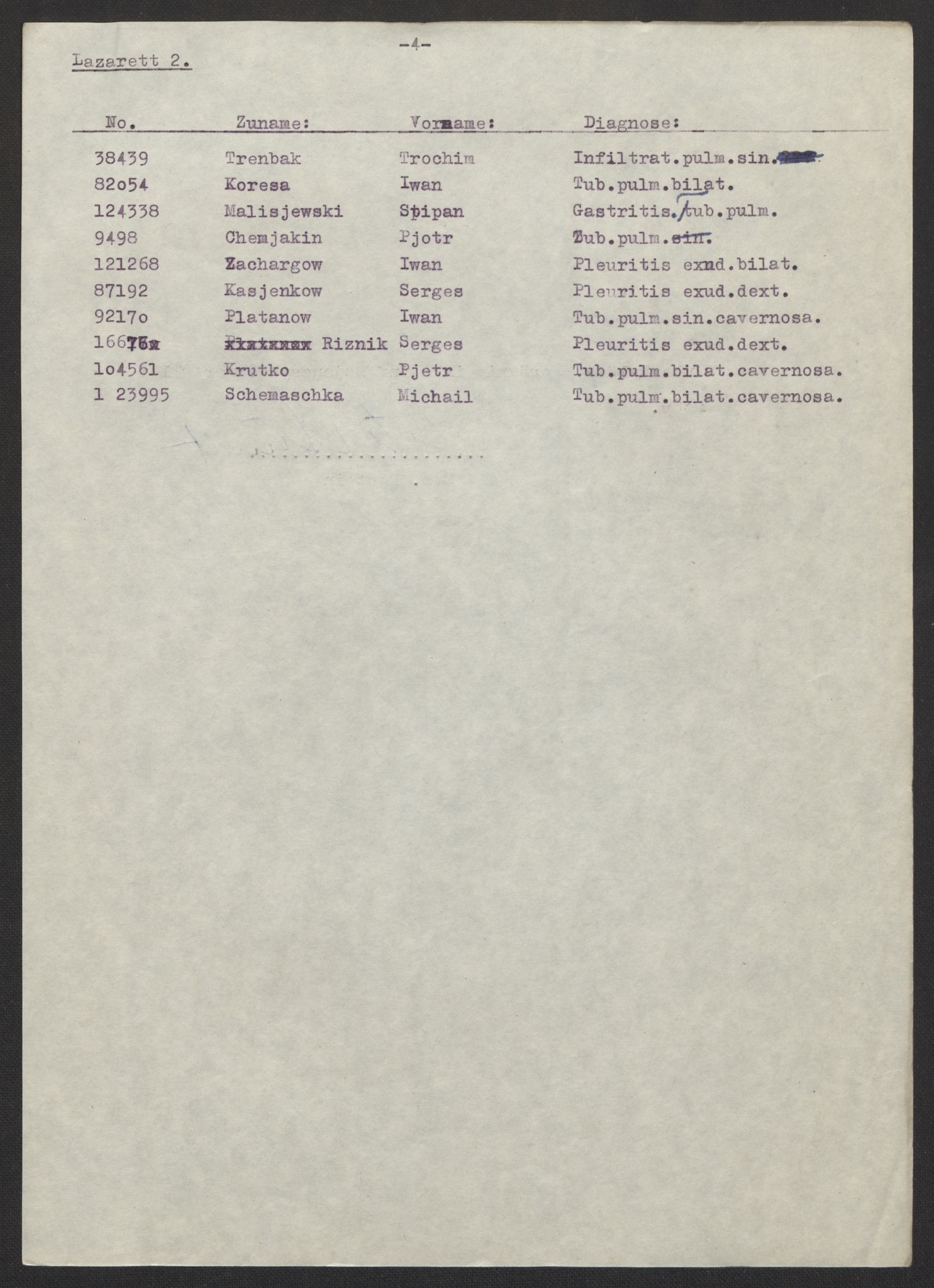 Flyktnings- og fangedirektoratet, Repatrieringskontoret, RA/S-1681/D/Db/L0017: Displaced Persons (DPs) og sivile tyskere, 1945-1948, s. 105