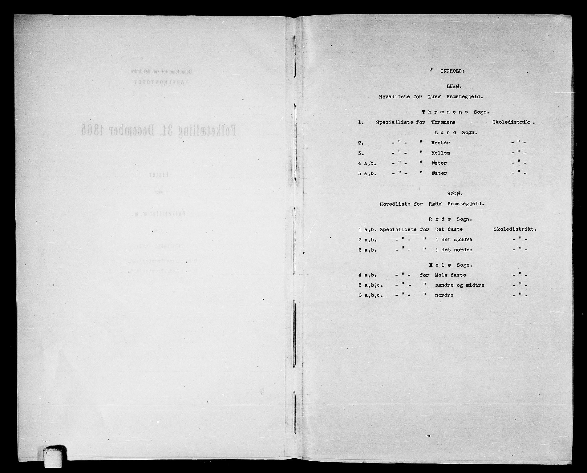 RA, Folketelling 1865 for 1834P Lurøy prestegjeld, 1865, s. 4