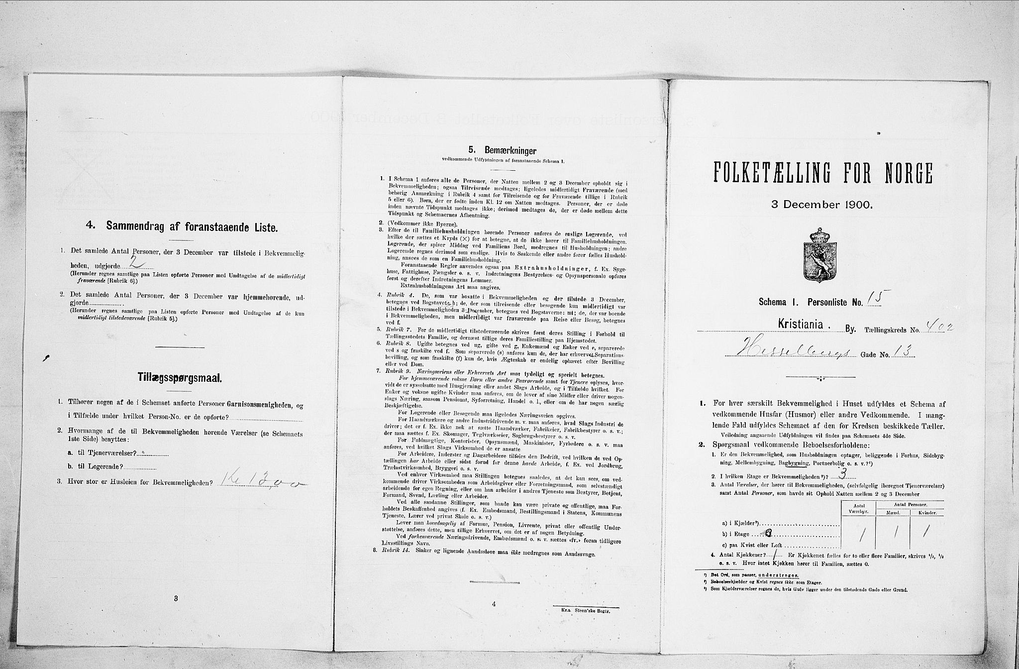 SAO, Folketelling 1900 for 0301 Kristiania kjøpstad, 1900, s. 37804