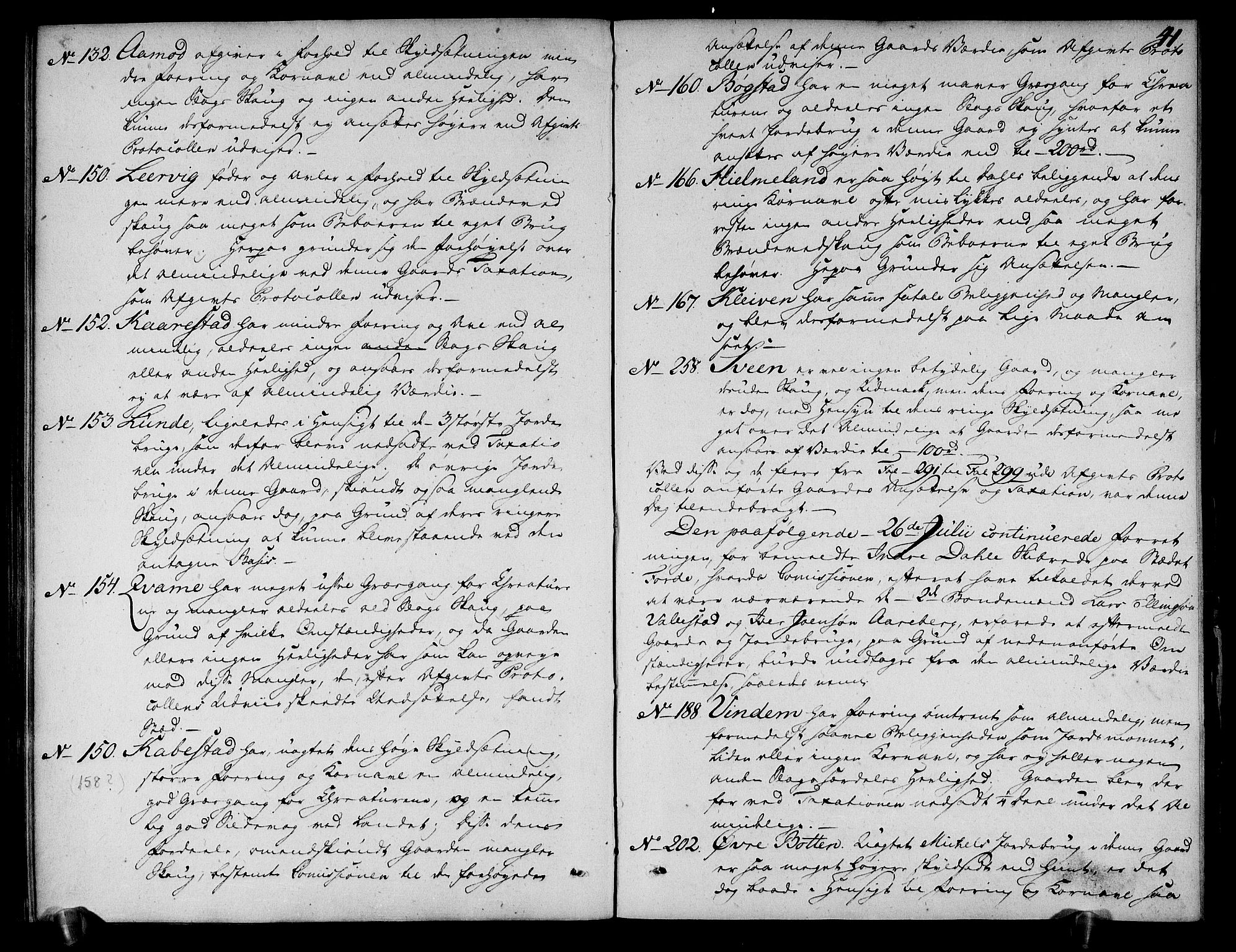 Rentekammeret inntil 1814, Realistisk ordnet avdeling, AV/RA-EA-4070/N/Ne/Nea/L0119: Sunn- og Nordfjord fogderi. Deliberasjonsprotokoll, 1803, s. 42