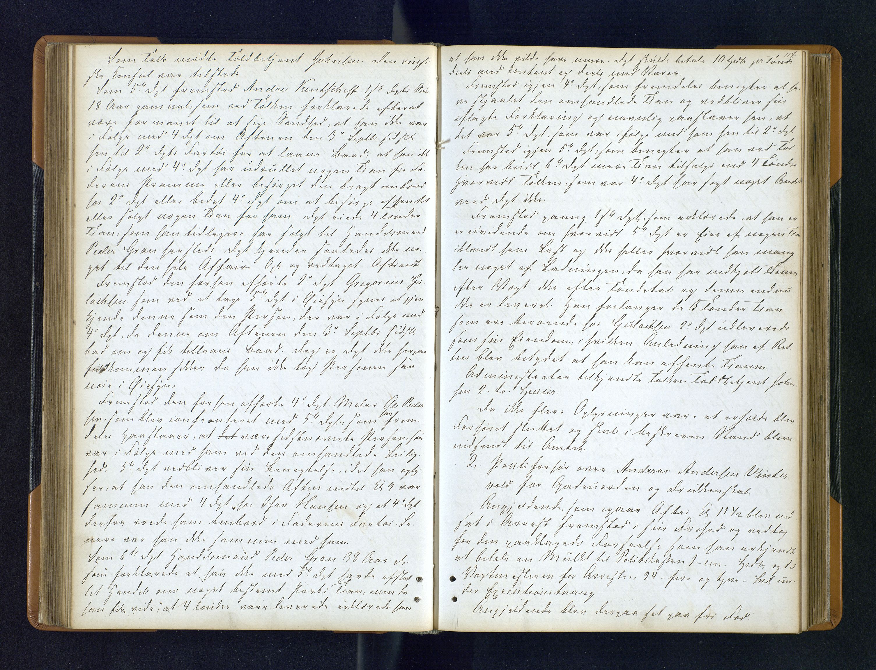 Byfogden i Hammerfest, AV/SATØ-S-0064/G/L0117: Ekstrarettsprotokoll, 1867-1870, s. 114