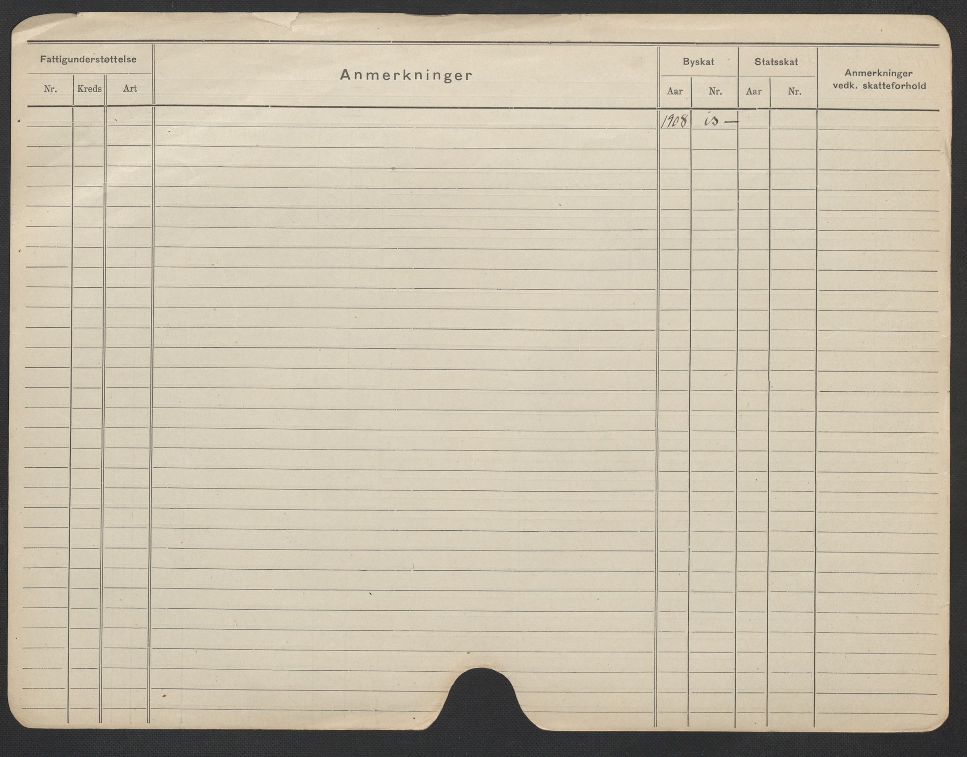 Oslo folkeregister, Registerkort, AV/SAO-A-11715/F/Fa/Fac/L0020: Kvinner, 1906-1914, s. 473b