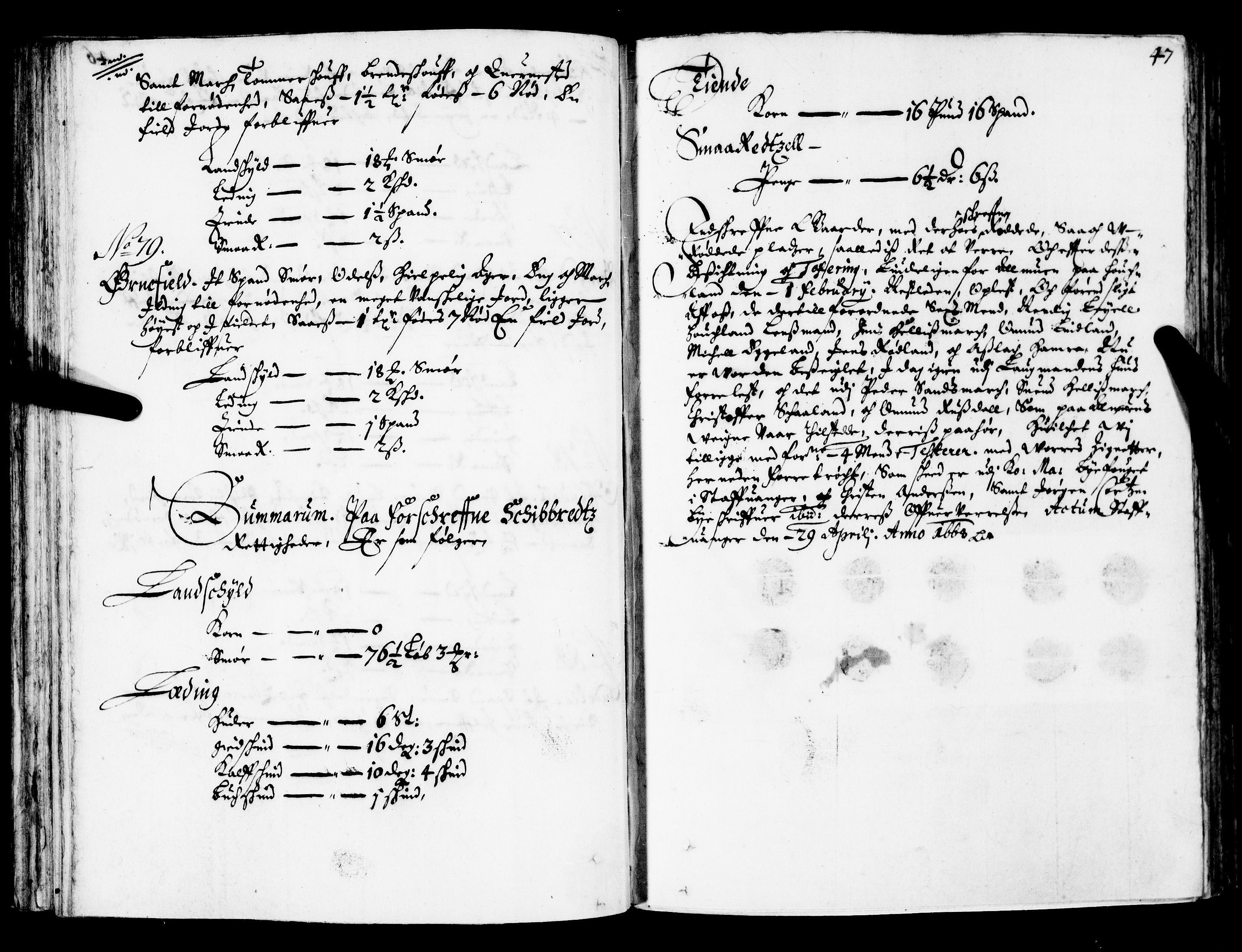 Rentekammeret inntil 1814, Realistisk ordnet avdeling, AV/RA-EA-4070/N/Nb/Nba/L0032: Jæren og Dalane fogderi, 1668, s. 46b-47a