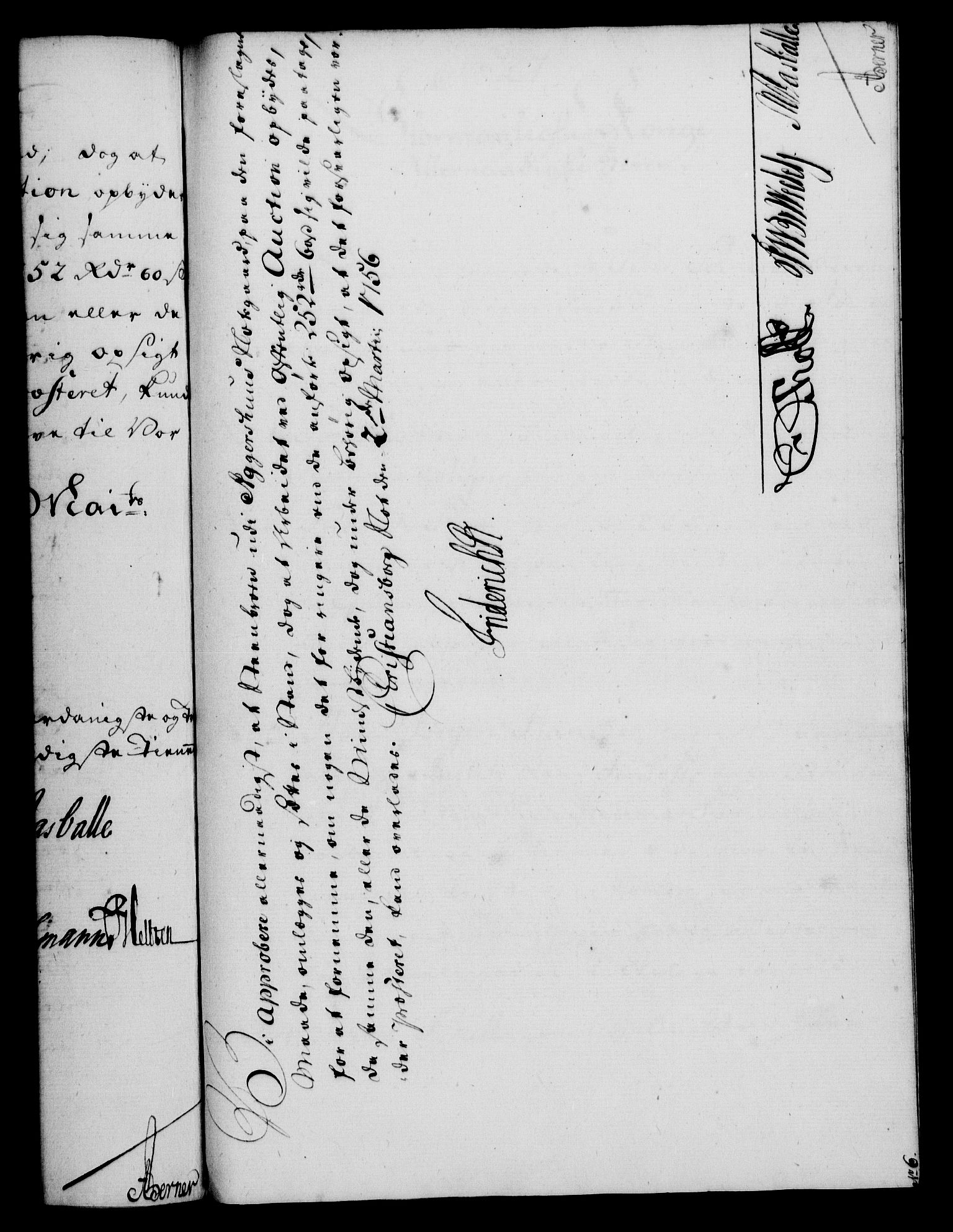 Rentekammeret, Kammerkanselliet, RA/EA-3111/G/Gf/Gfa/L0038: Norsk relasjons- og resolusjonsprotokoll (merket RK 52.38), 1756, s. 135
