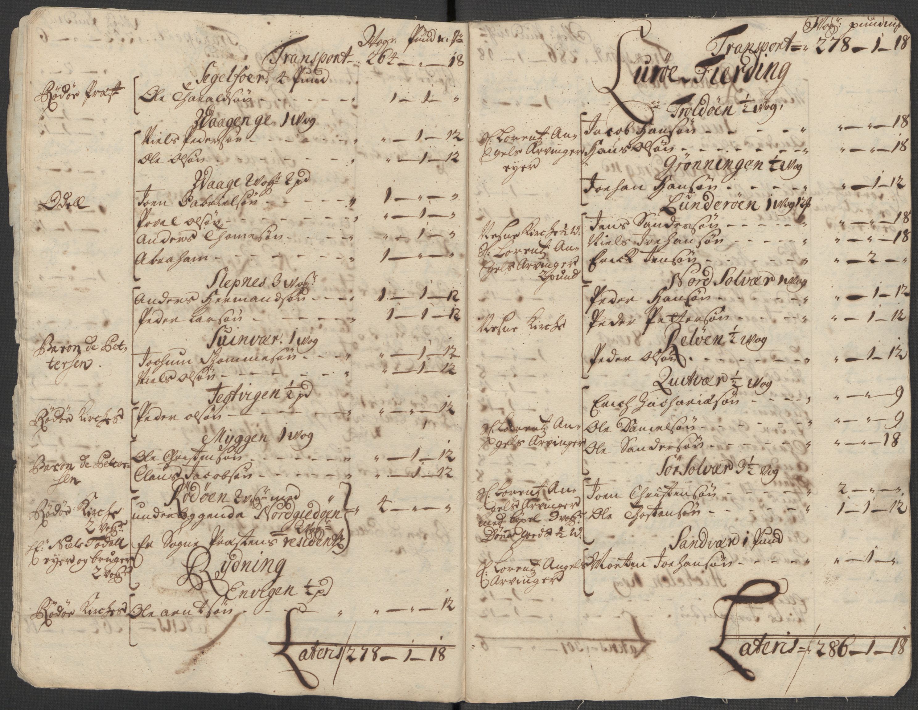 Rentekammeret inntil 1814, Reviderte regnskaper, Fogderegnskap, AV/RA-EA-4092/R65/L4513: Fogderegnskap Helgeland, 1714-1715, s. 30