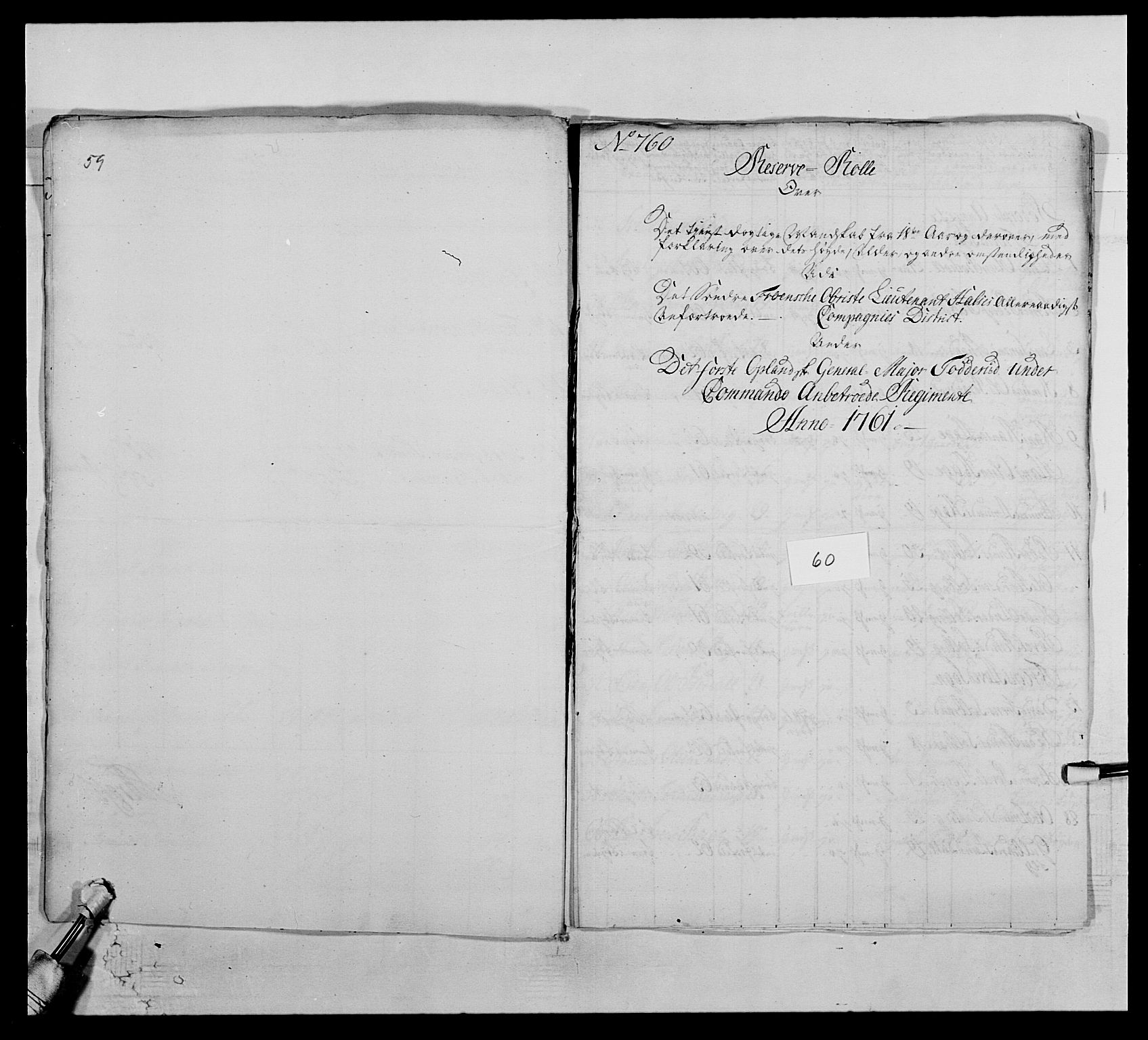 Kommanderende general (KG I) med Det norske krigsdirektorium, AV/RA-EA-5419/E/Ea/L0503: 1. Opplandske regiment, 1756-1761, s. 550