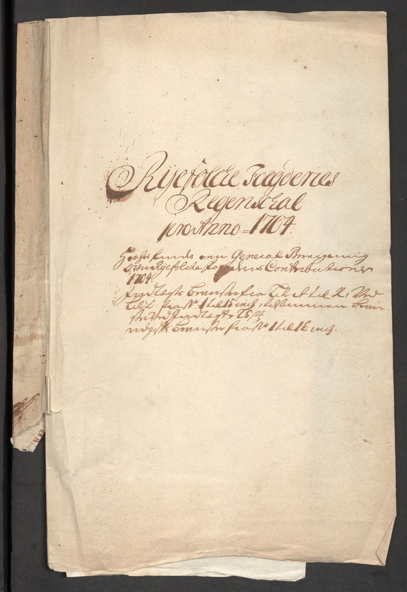 Rentekammeret inntil 1814, Reviderte regnskaper, Fogderegnskap, RA/EA-4092/R47/L2860: Fogderegnskap Ryfylke, 1703-1705, s. 141