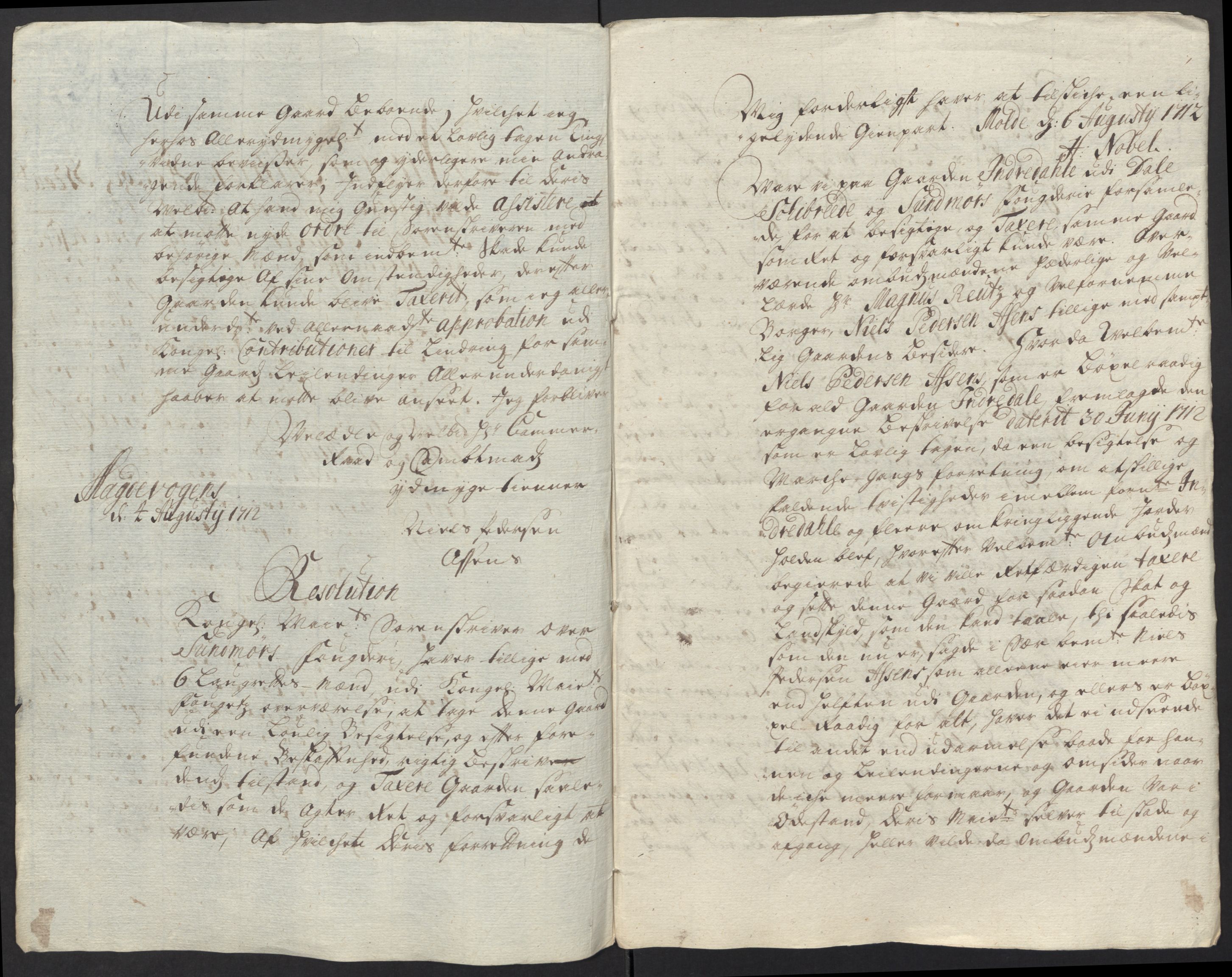 Rentekammeret inntil 1814, Reviderte regnskaper, Fogderegnskap, RA/EA-4092/R54/L3565: Fogderegnskap Sunnmøre, 1712-1713, s. 567