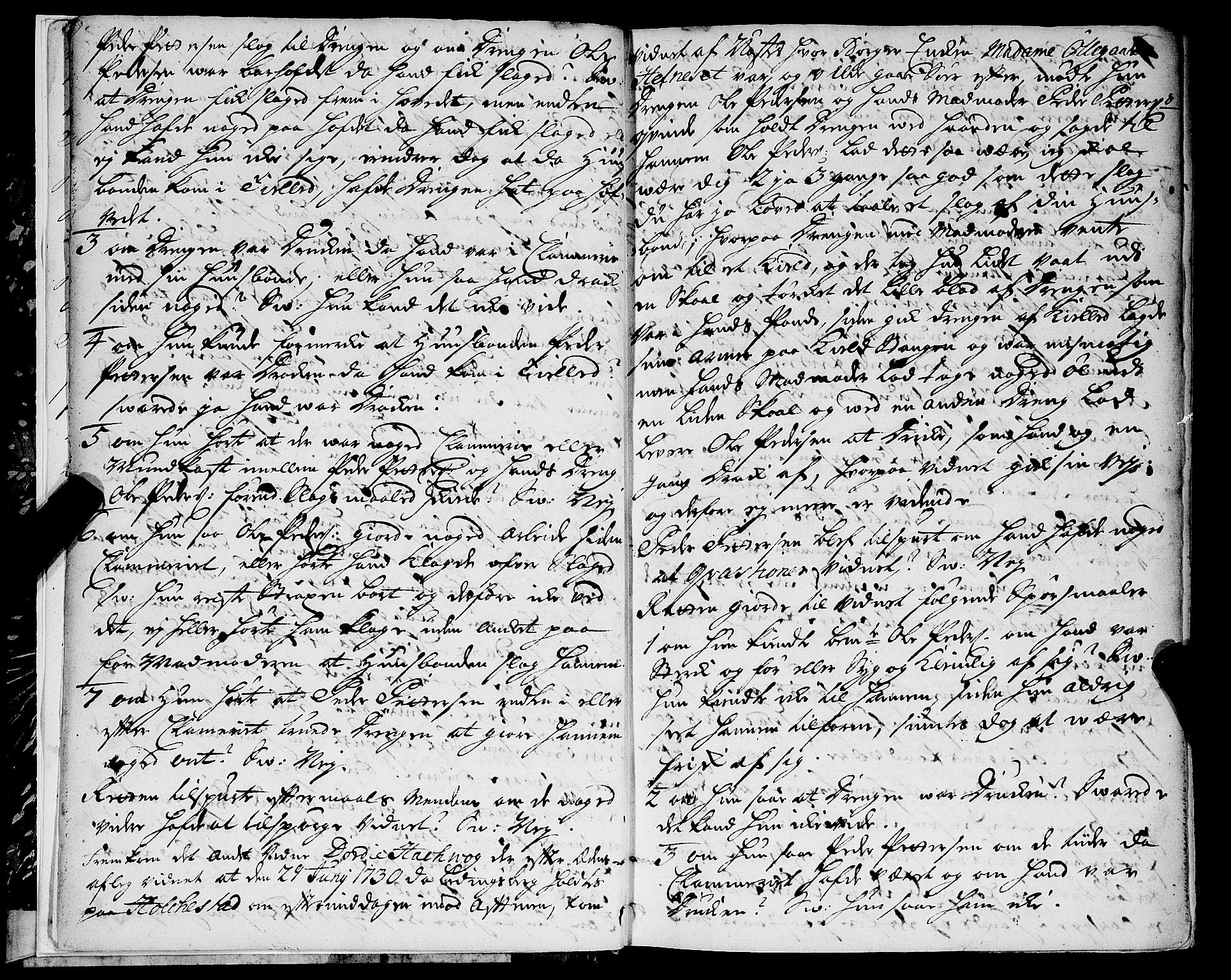 Salten sorenskriveri, AV/SAT-A-4578/1/1/1A/L0004: Tingbok, 1731-1736, s. 5b-6a