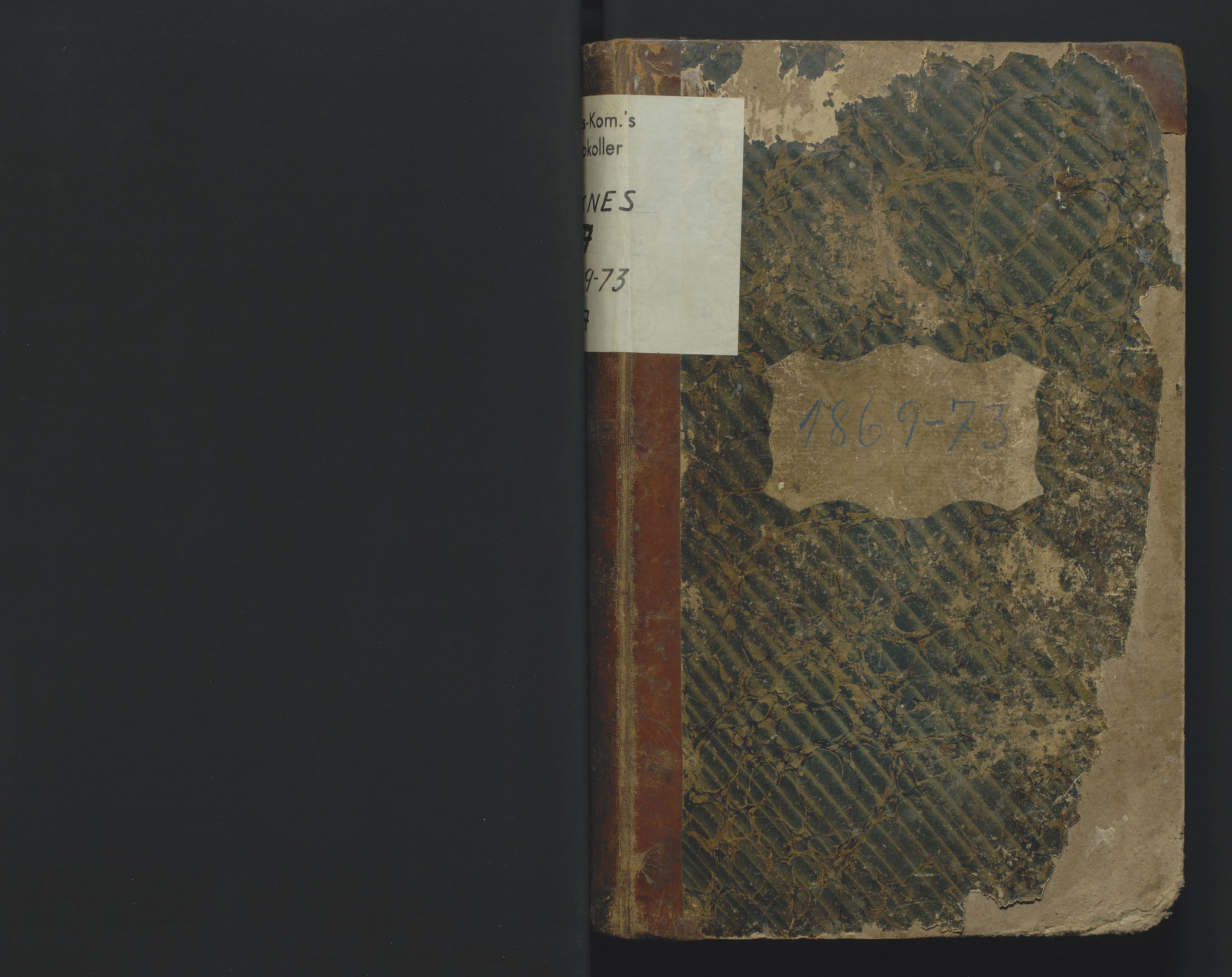 Liknes/Kvinesdal forliksråd, AV/SAK-1211-0042/F/Fa/L0008: Forliksprotokoll nr 7, 1869-1873