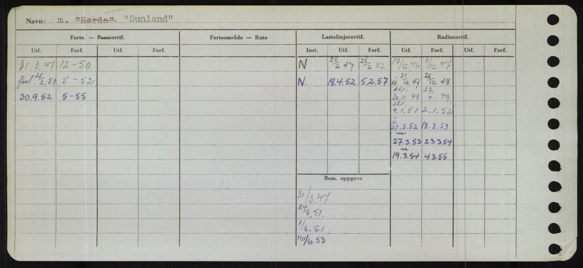 Sjøfartsdirektoratet med forløpere, Skipsmålingen, RA/S-1627/H/Hb/L0004: Fartøy, O-S, s. 500