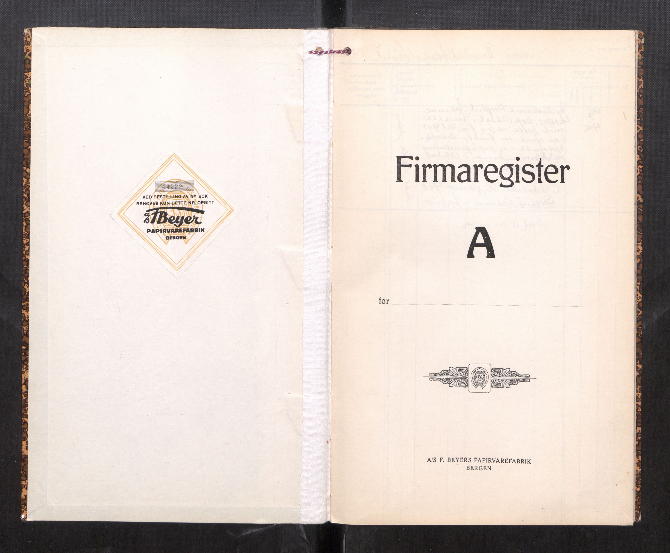 Orkdal sorenskriveri, SAT/A-4169/2/J/Ja/Jaa/L0006: Firmaregister A, 1942-1943, s. 2