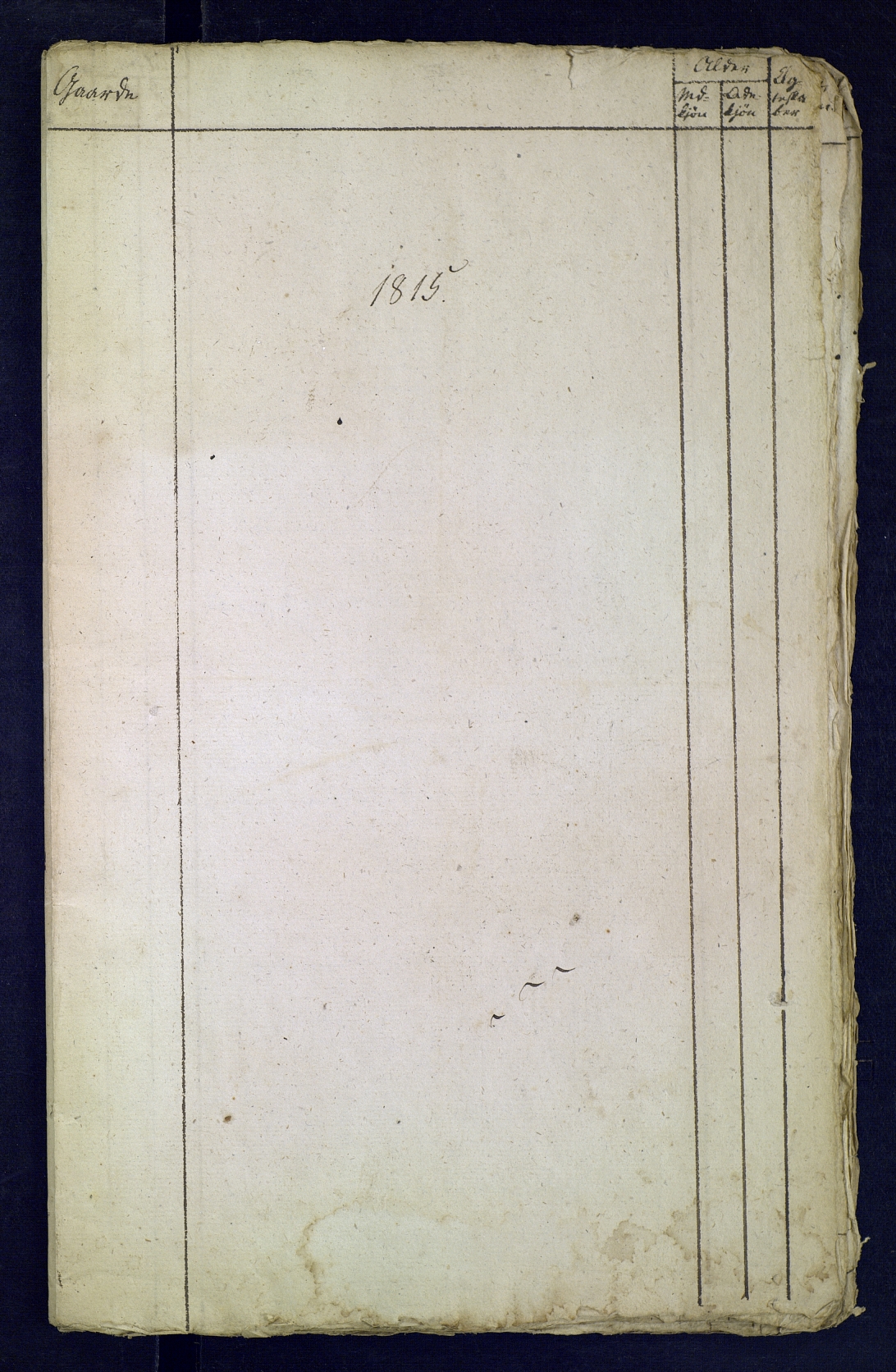 SAB, Folketelling 1815 for 1429P Ytre Holmedal prestegjeld, 1815, s. 3