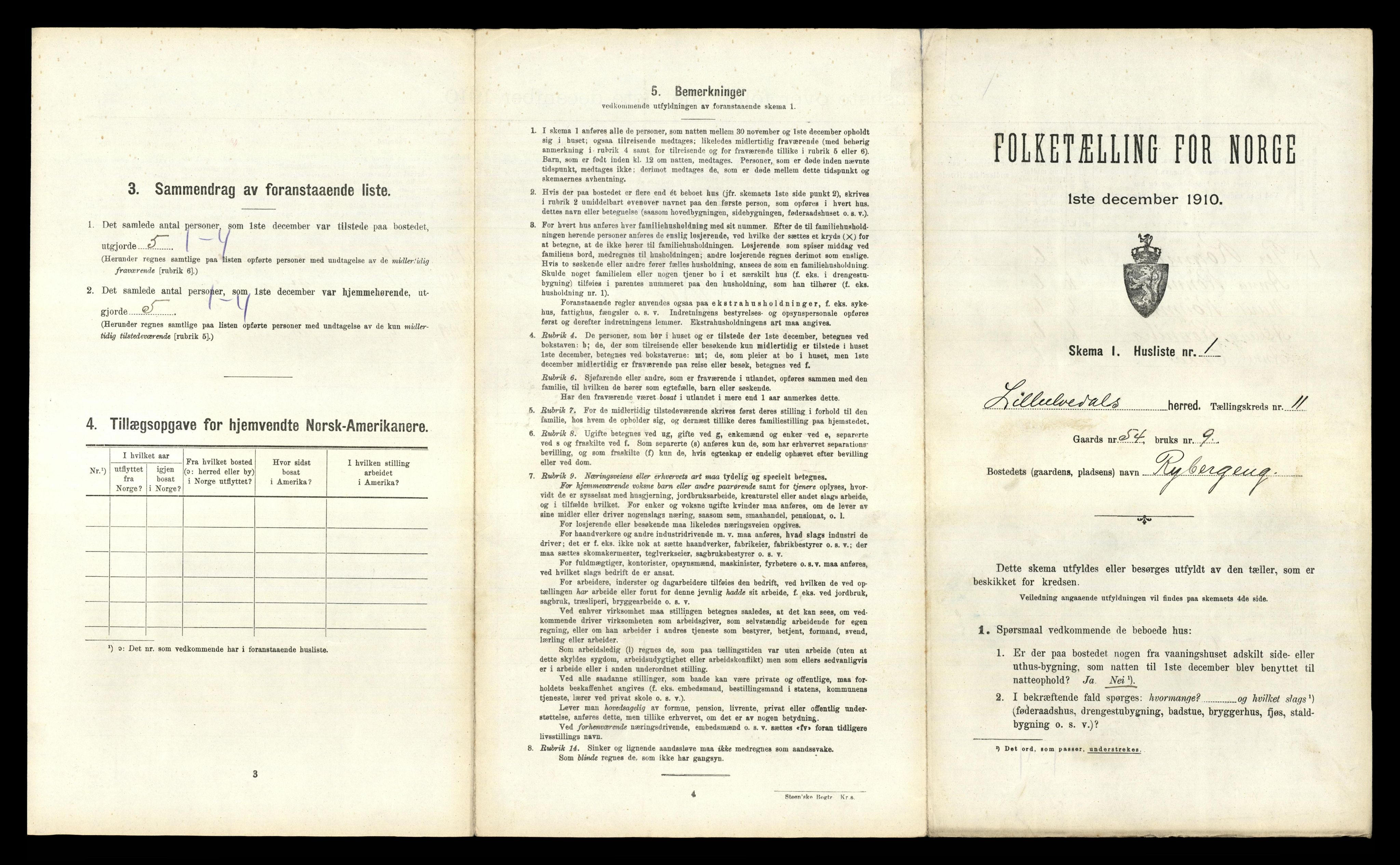 RA, Folketelling 1910 for 0438 Lille Elvedalen herred, 1910, s. 807