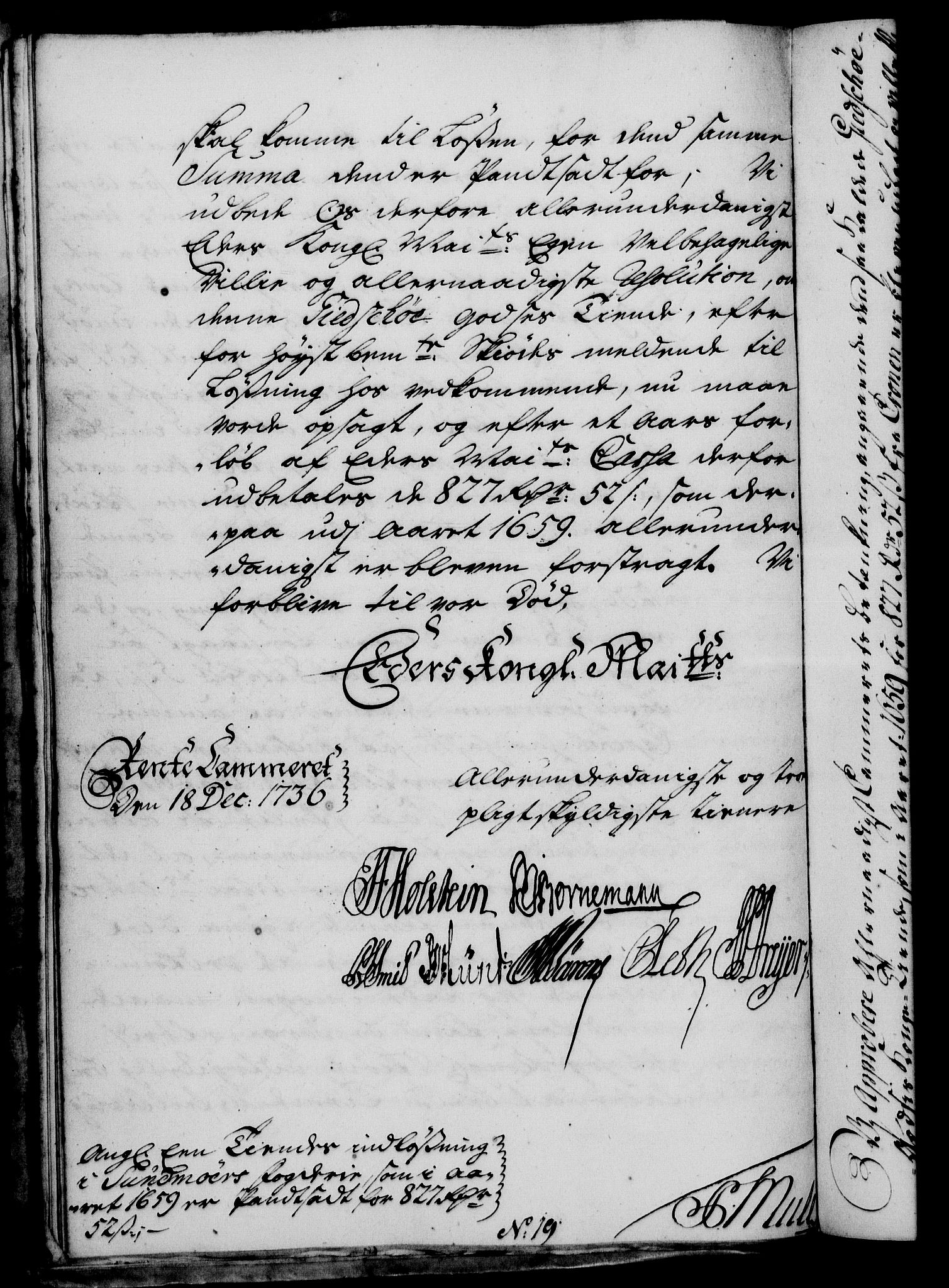 Rentekammeret, Kammerkanselliet, AV/RA-EA-3111/G/Gf/Gfa/L0020: Norsk relasjons- og resolusjonsprotokoll (merket RK 52.20), 1737, s. 35