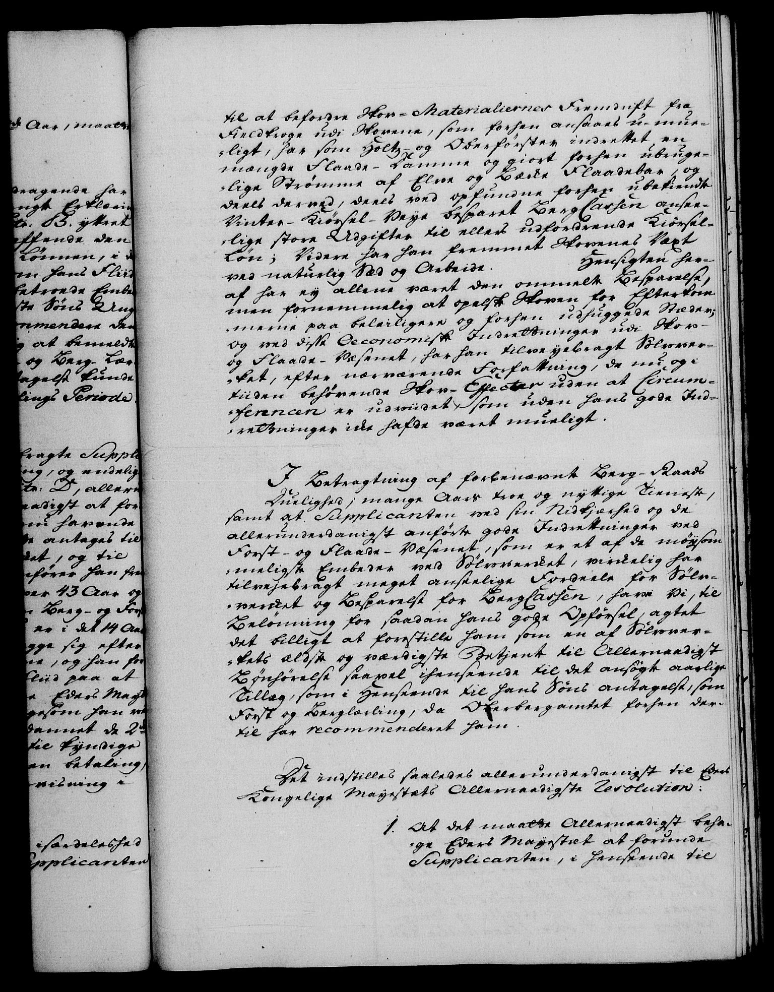Rentekammeret, Renteskriverkontorene, AV/RA-EA-3115/M/Mf/Mfa/L0003: Resolusjonsprotokoll med register (merket RK 54.3), 1781