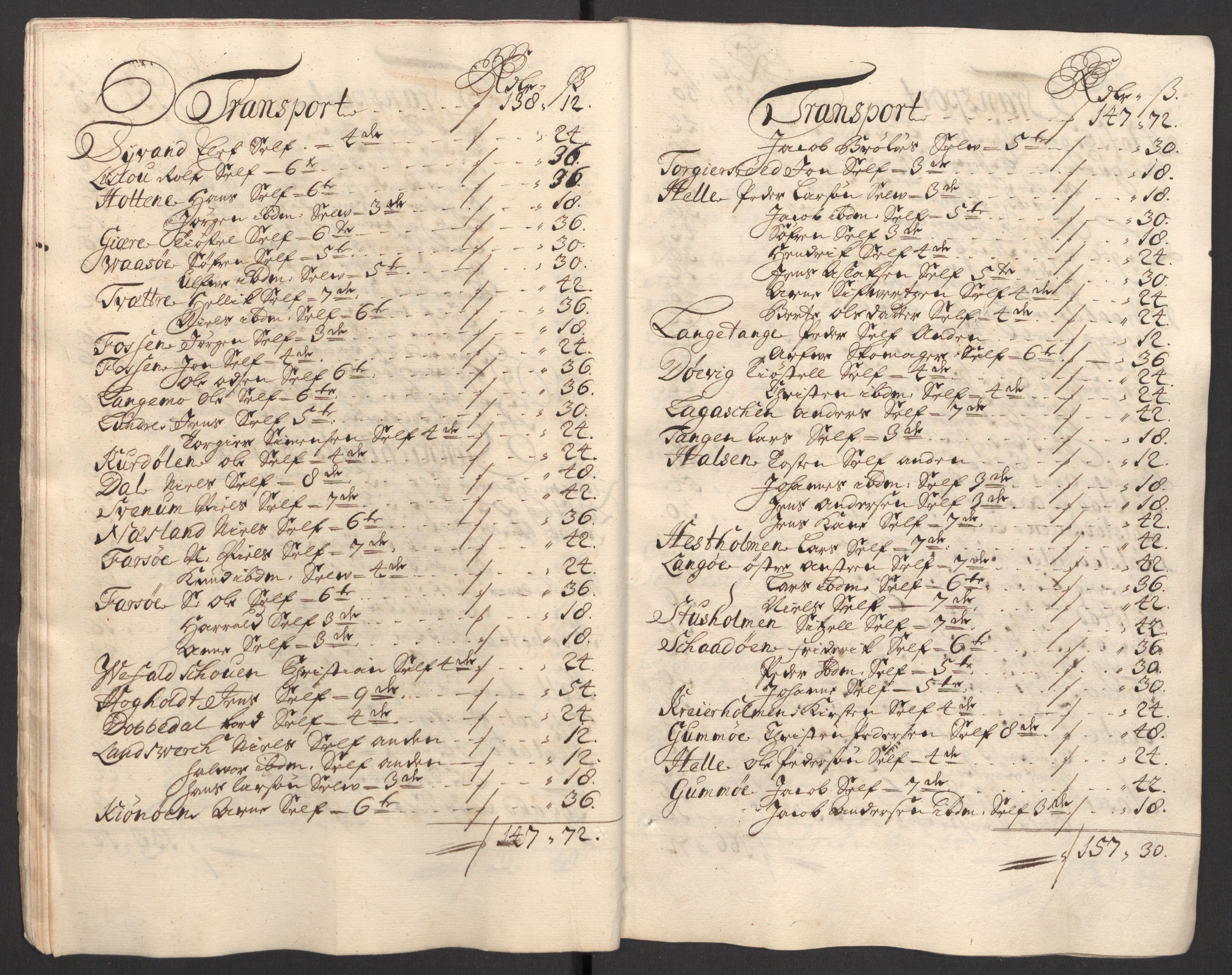 Rentekammeret inntil 1814, Reviderte regnskaper, Fogderegnskap, AV/RA-EA-4092/R36/L2121: Fogderegnskap Øvre og Nedre Telemark og Bamble, 1711, s. 476