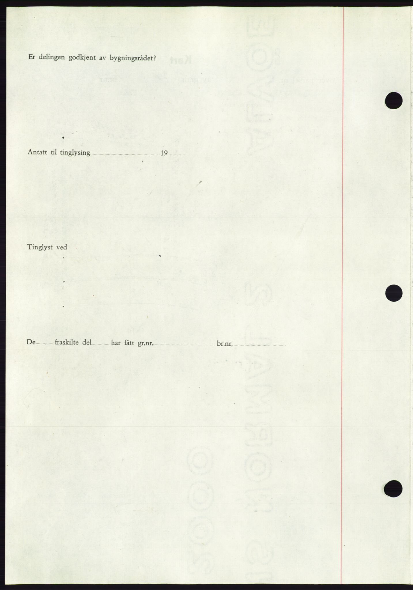 Søre Sunnmøre sorenskriveri, AV/SAT-A-4122/1/2/2C/L0084: Pantebok nr. 10A, 1949-1949, Dagboknr: 1166/1949