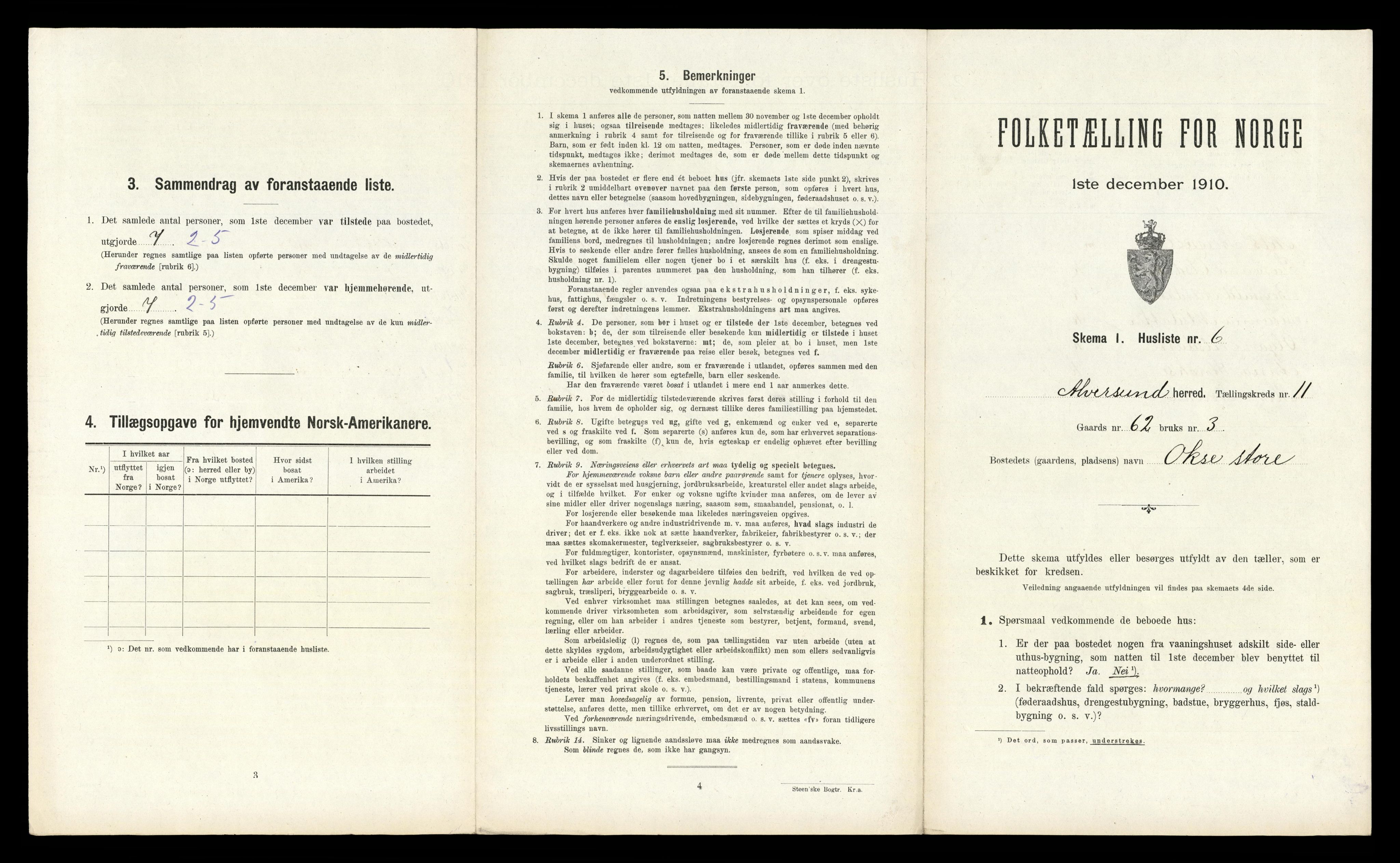 RA, Folketelling 1910 for 1257 Alversund herred, 1910, s. 836