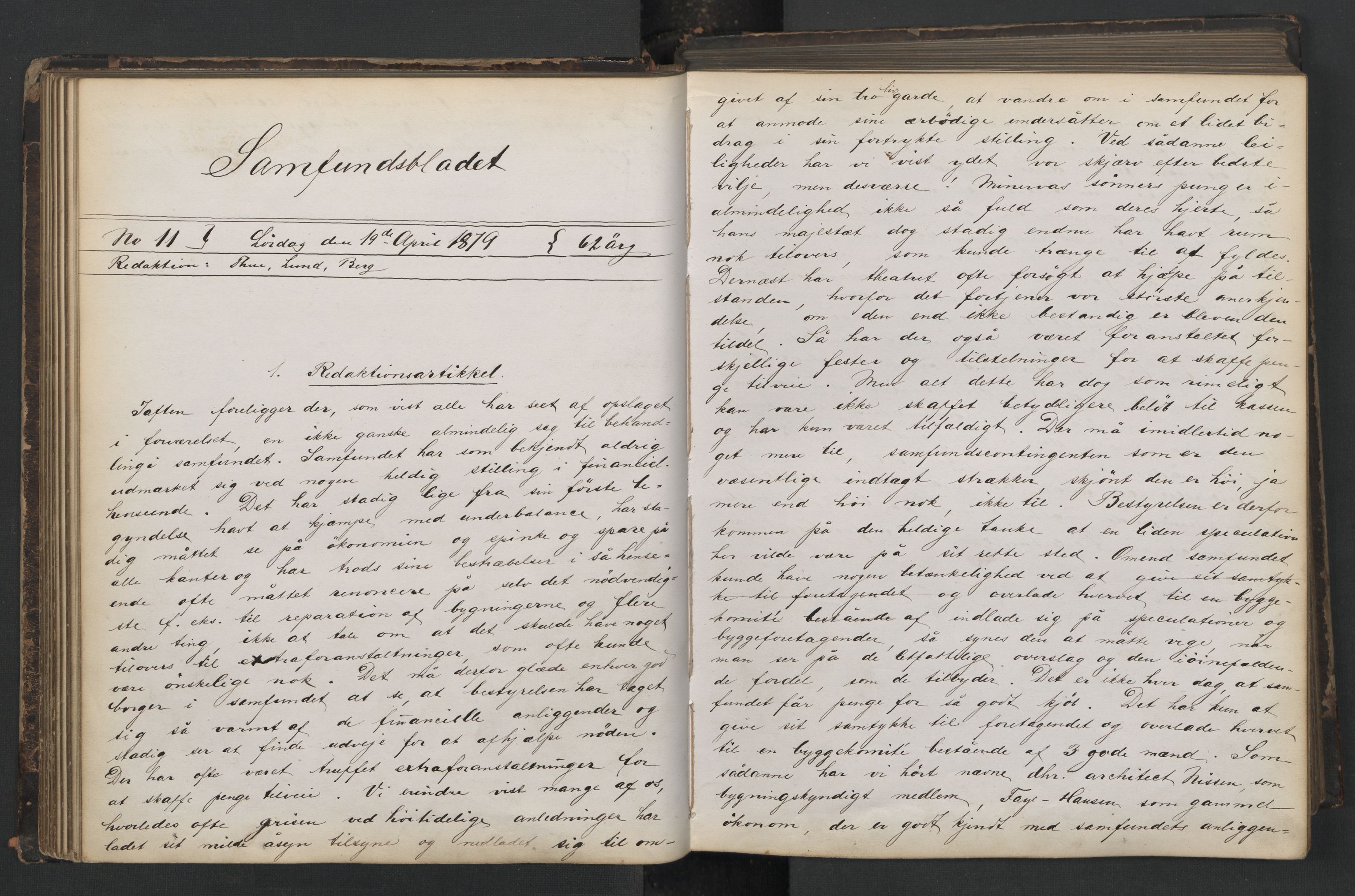 Det Norske Studentersamfund, AV/RA-PA-1322/X/Xa/L0011/0001: -- / Samfundsbladet, 1878-1882, s. 66