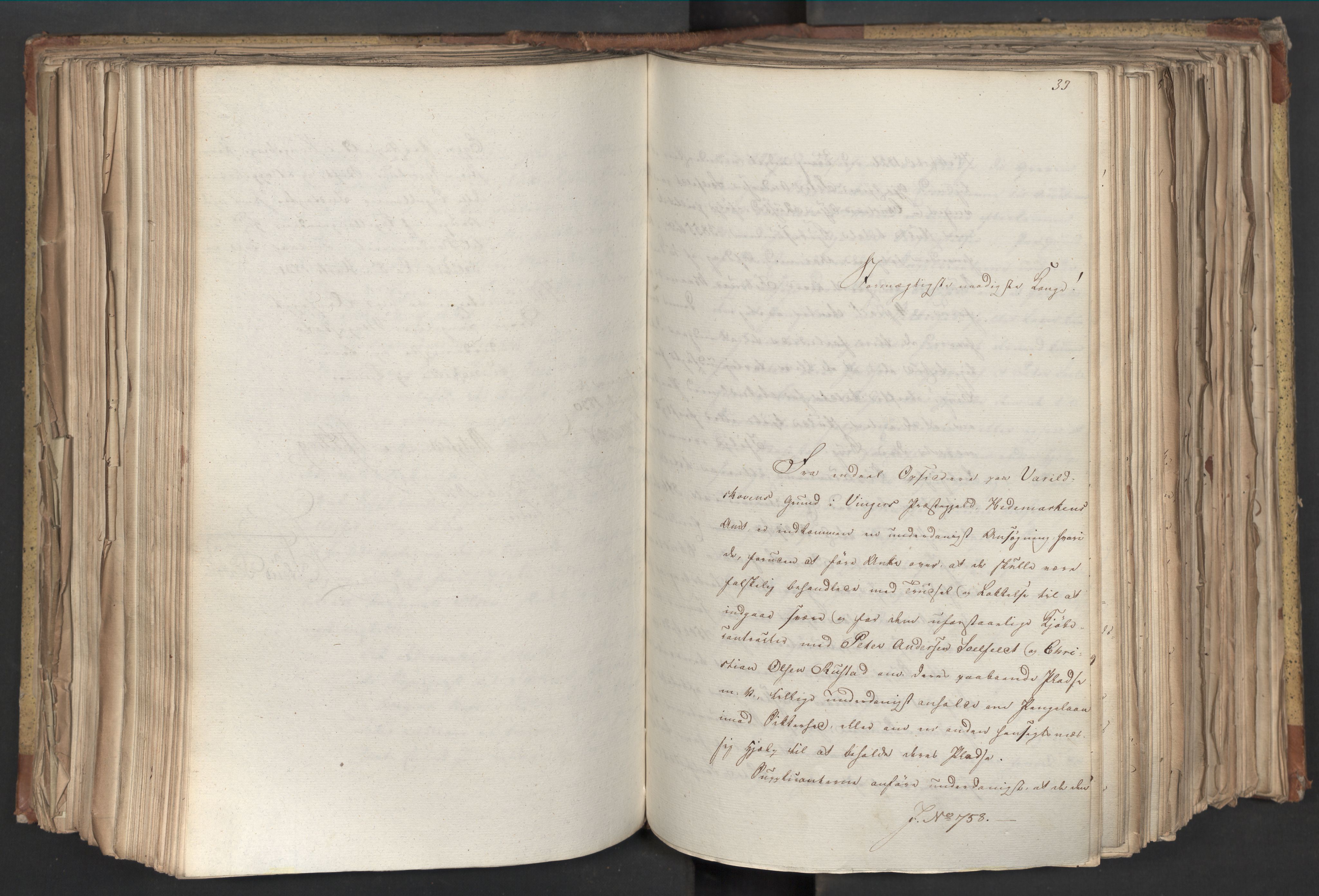 Statsrådsavdelingen i Stockholm, AV/RA-S-1003/D/Da/L0068: Regjeringsinnstillinger nr. 660-876, 1830, s. 337