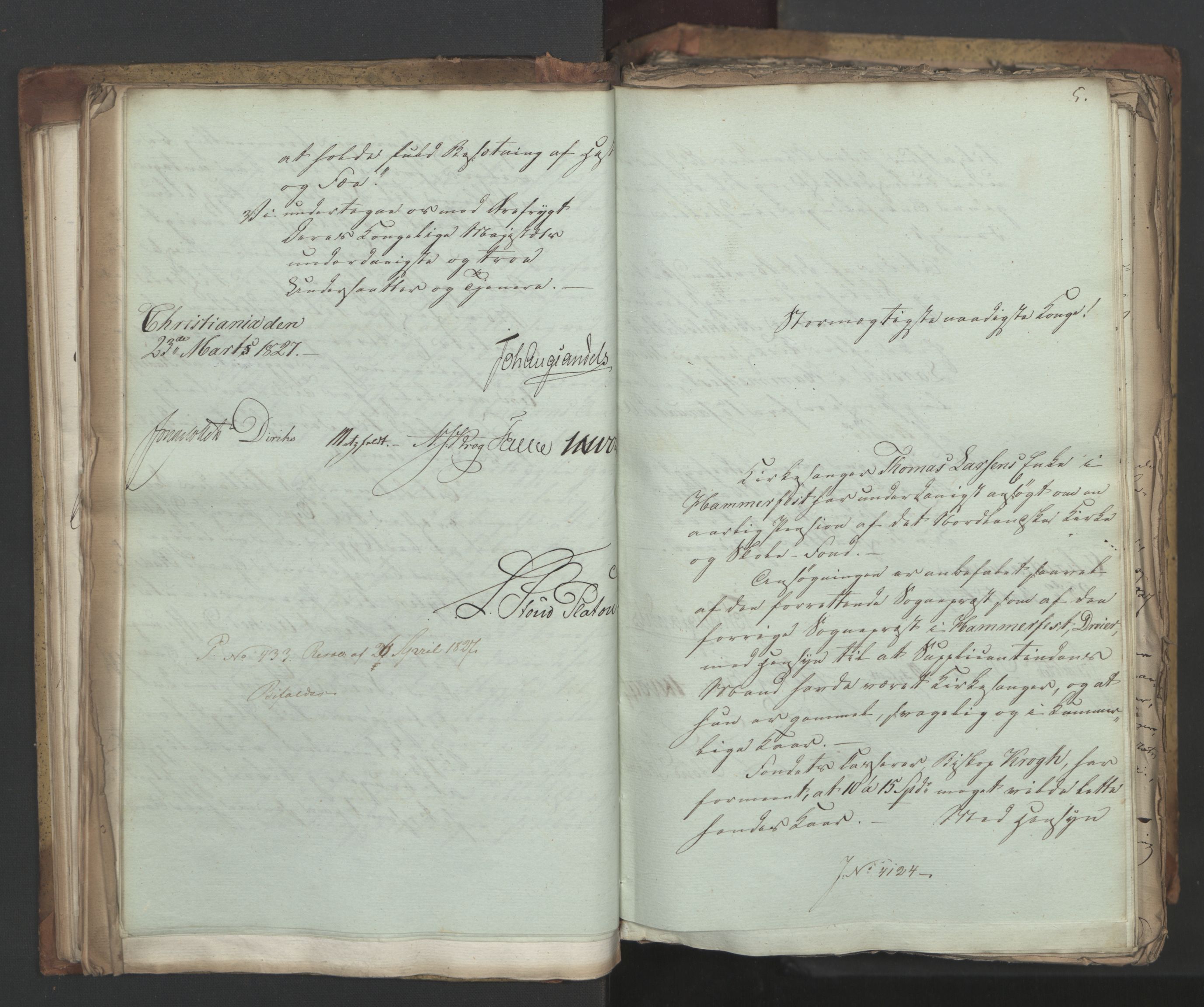 Statsrådsavdelingen i Stockholm, AV/RA-S-1003/D/Da/L0050: Regjeringsinnstillinger nr. 4087-4309, 1826, s. 96