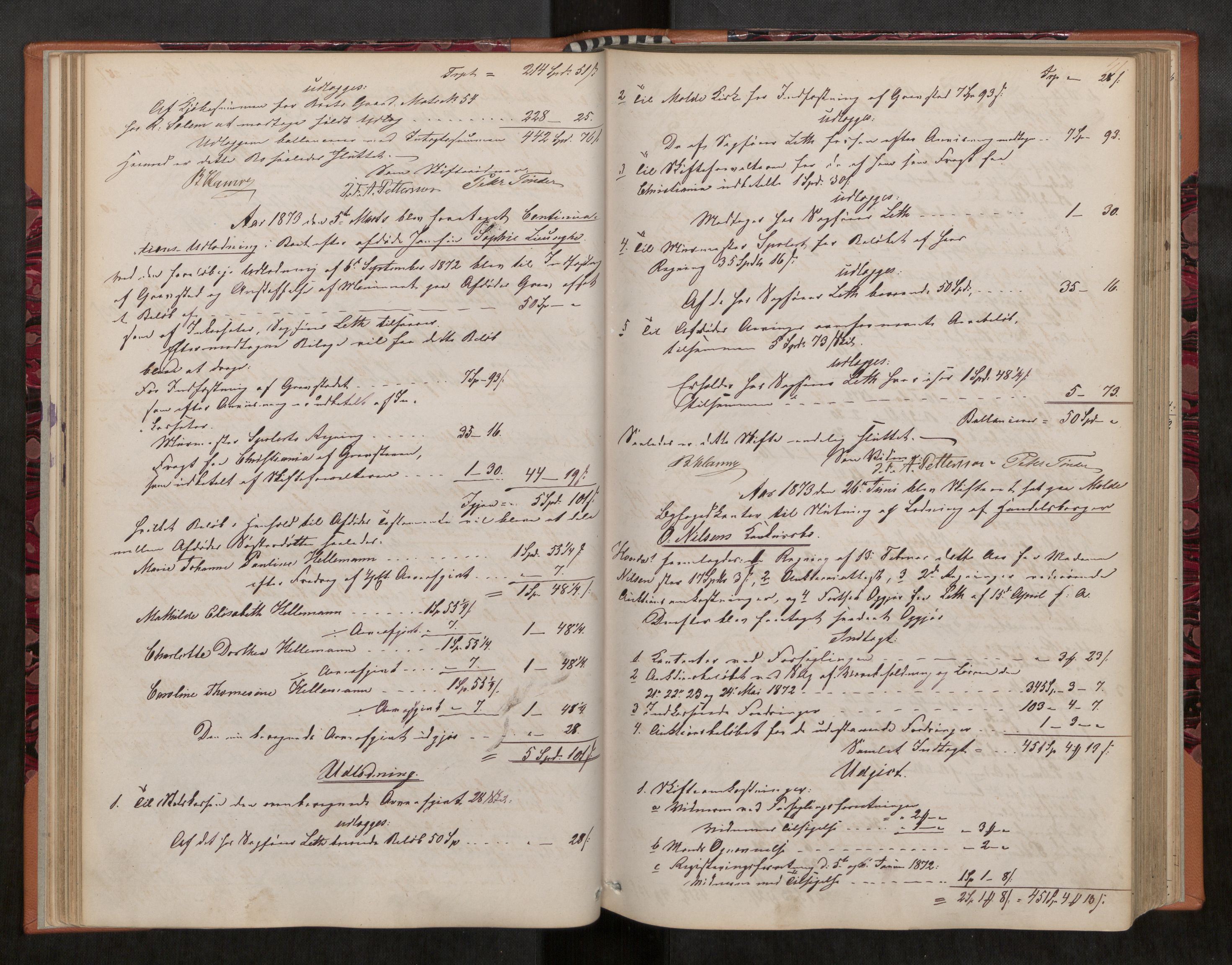 Molde byfogd, AV/SAT-A-0025/3/3Ab/L0002: Skifteutlodningsprotokoll, 1867-1903, s. 41